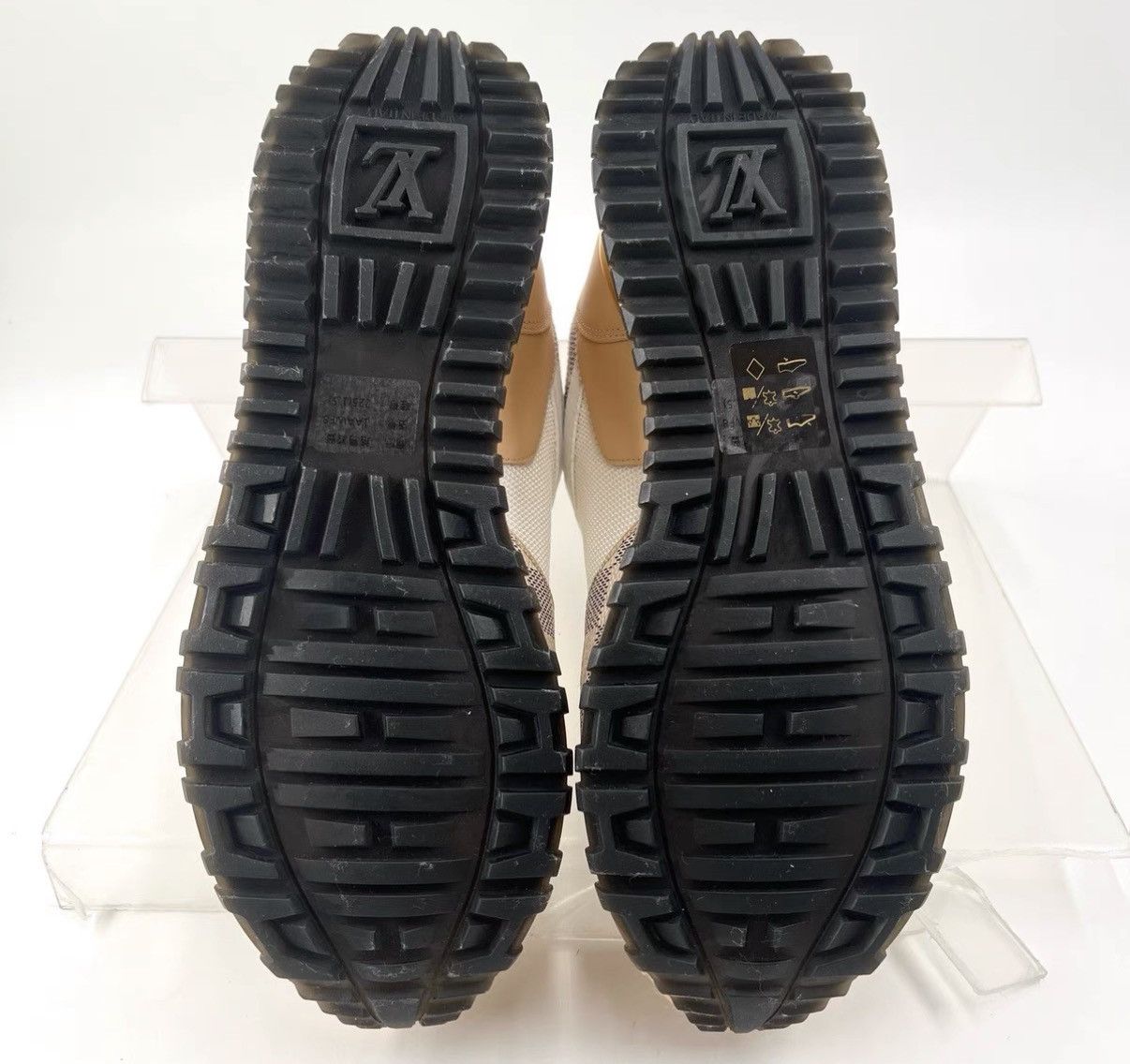 Louis Vuitton Louis Vuitton Casual Damier Low Top Cowhide Flat Shoes K12 Size US 5.5 / IT 35.5 - 7 Thumbnail