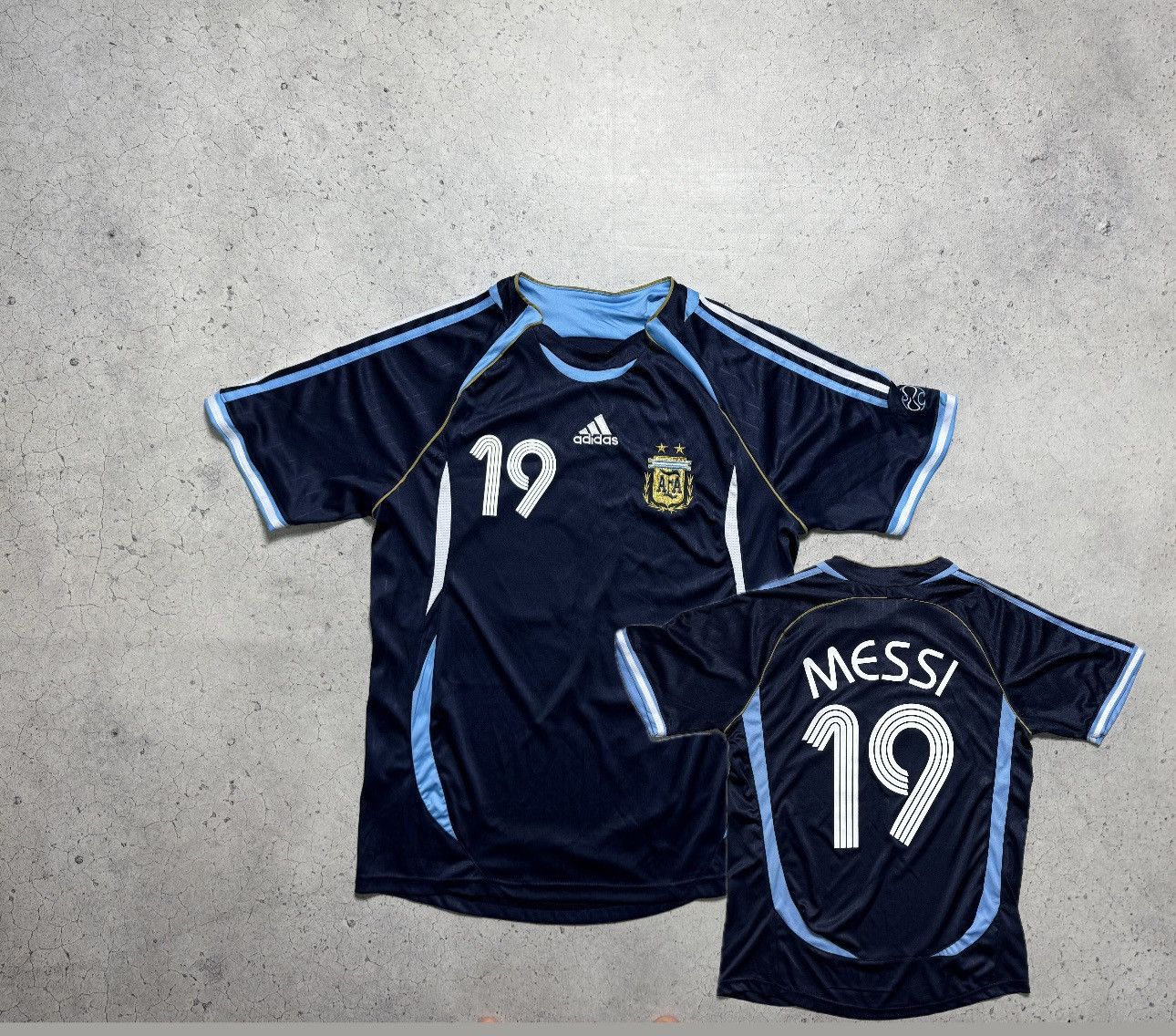 Adidas Adidas Argentina Team Lionel Messi #10 2006 Soccer Jersey Size US XL / EU 56 / 4 - 1 Thumbnail