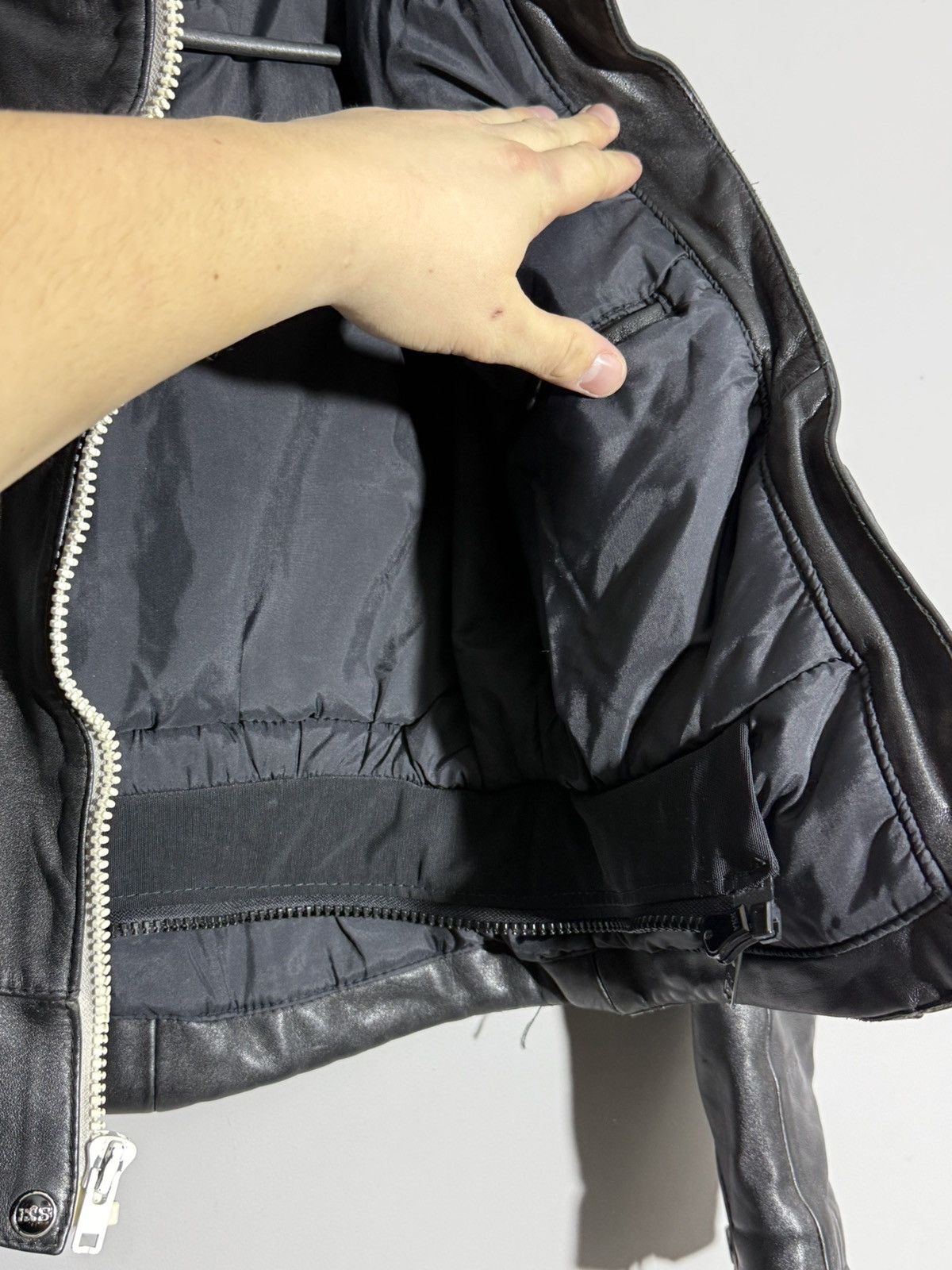 Other Vintage Womens IXS Biker Leather Suit set jacket + pants Size S / US 4 / IT 40 - 15 Thumbnail