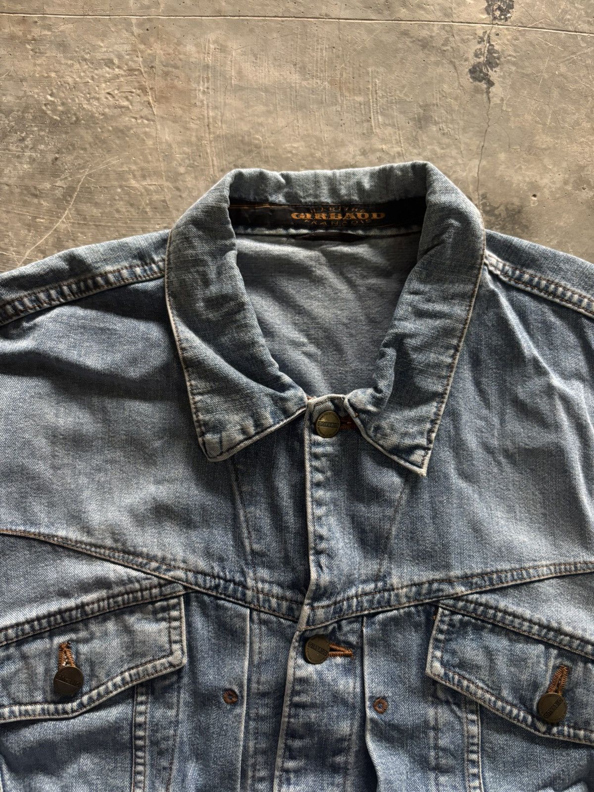 Marithe + Francois Girbaud vintage MARITHE FRANCOIS GIRBAUD MFG denim trucker jacket Size US XL / EU 56 / 4 - 4 Thumbnail