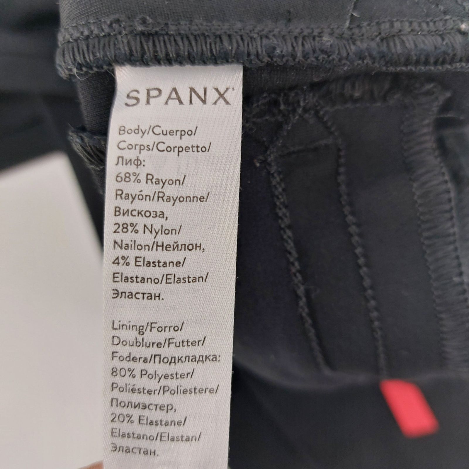 Spanx Spanx Black Pants Women Petite XS Black Activewear Leggings Size 25" / US 0 / IT 36 - 6 Thumbnail