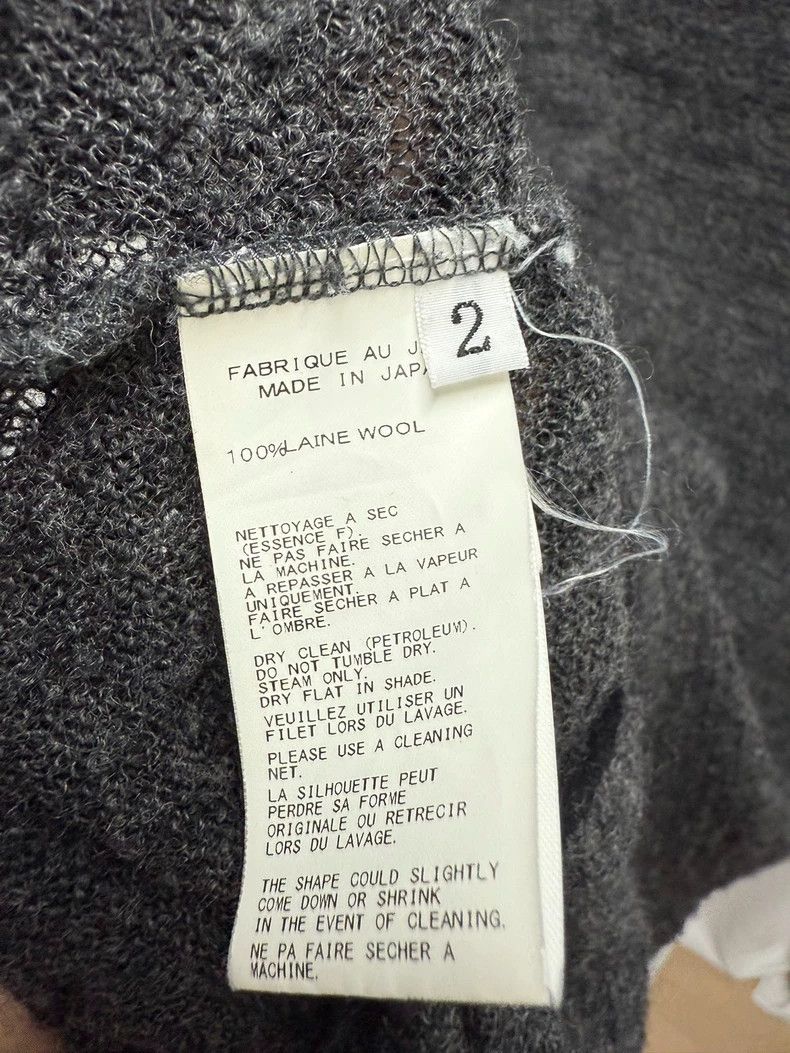 Yohji Yamamoto yohji yamamoto Wool knitted jacket 2504-Nextarrow Size US M / EU 48-50 / 2 - 5 Thumbnail