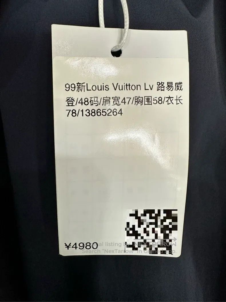 Louis Vuitton Louis Vuitton Navy blue assault jacket Size US M / EU 48-50 / 2 - 5 Thumbnail
