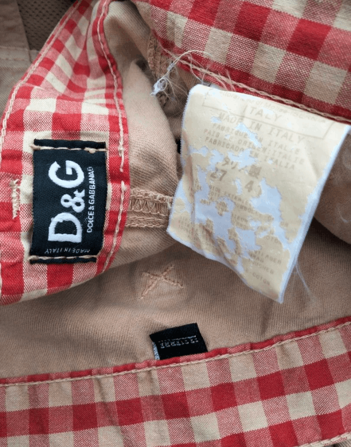 Dolce & Gabbana Vintage Dolce & Gabbana Cargo Pants Size US 34 / EU 50 - 5 Thumbnail