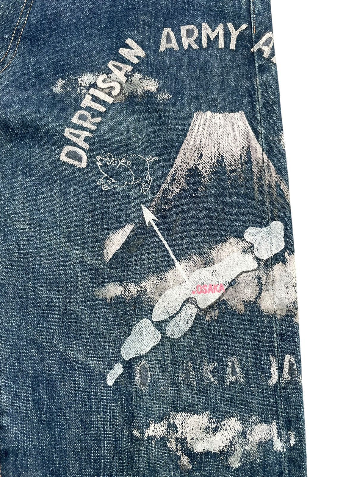 Japanese Brand × Studio D'Artisan × Vintage Vintage Selvedge Studio D Artistan 303 Size US 33 - 5 Thumbnail