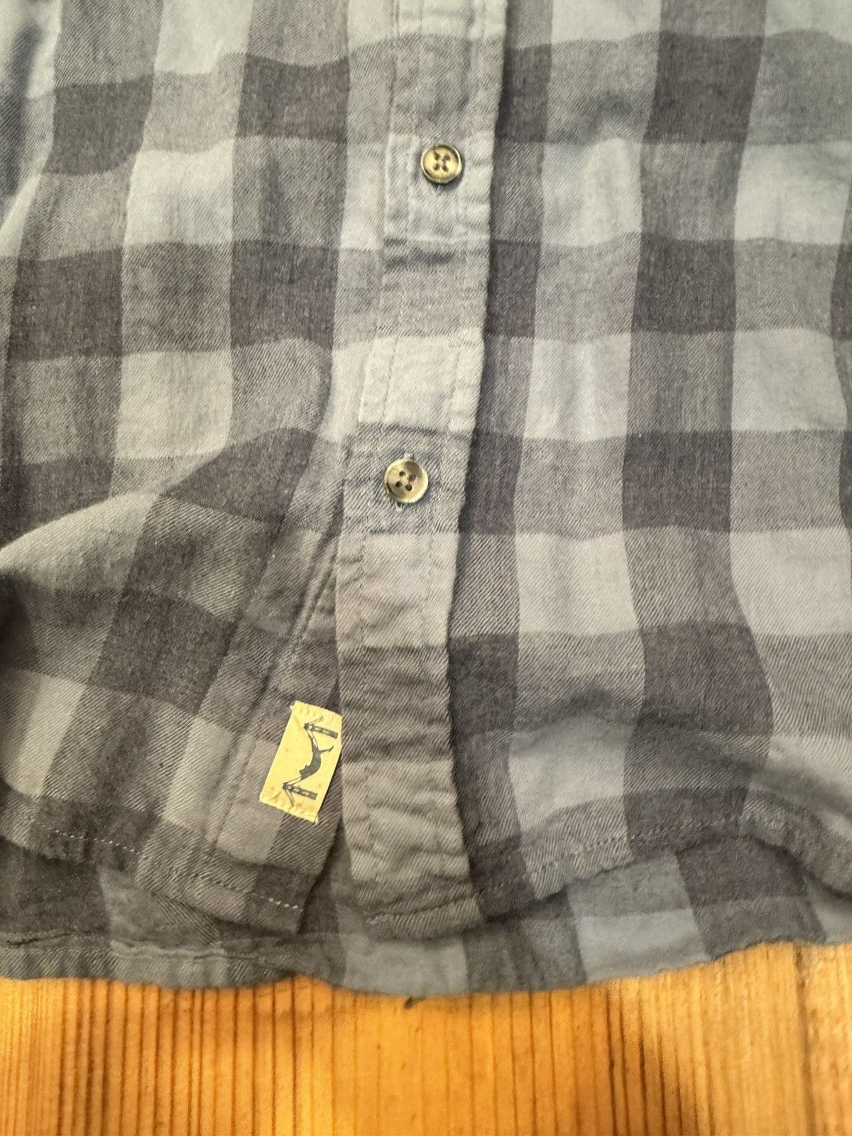 Marine Layer Marine Layer Blue flannel - size Marge (M/L) Size US M / EU 48-50 / 2 - 2 Thumbnail