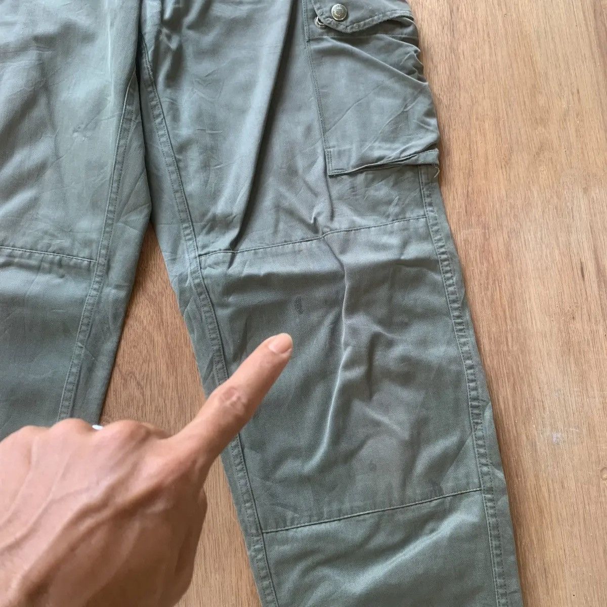 Jungles ISSUE GERMANY ARMY 30x31 TROUSERS HBT UTILITY TACTICAL CARGO Size US 30 / EU 46 - 10 Thumbnail