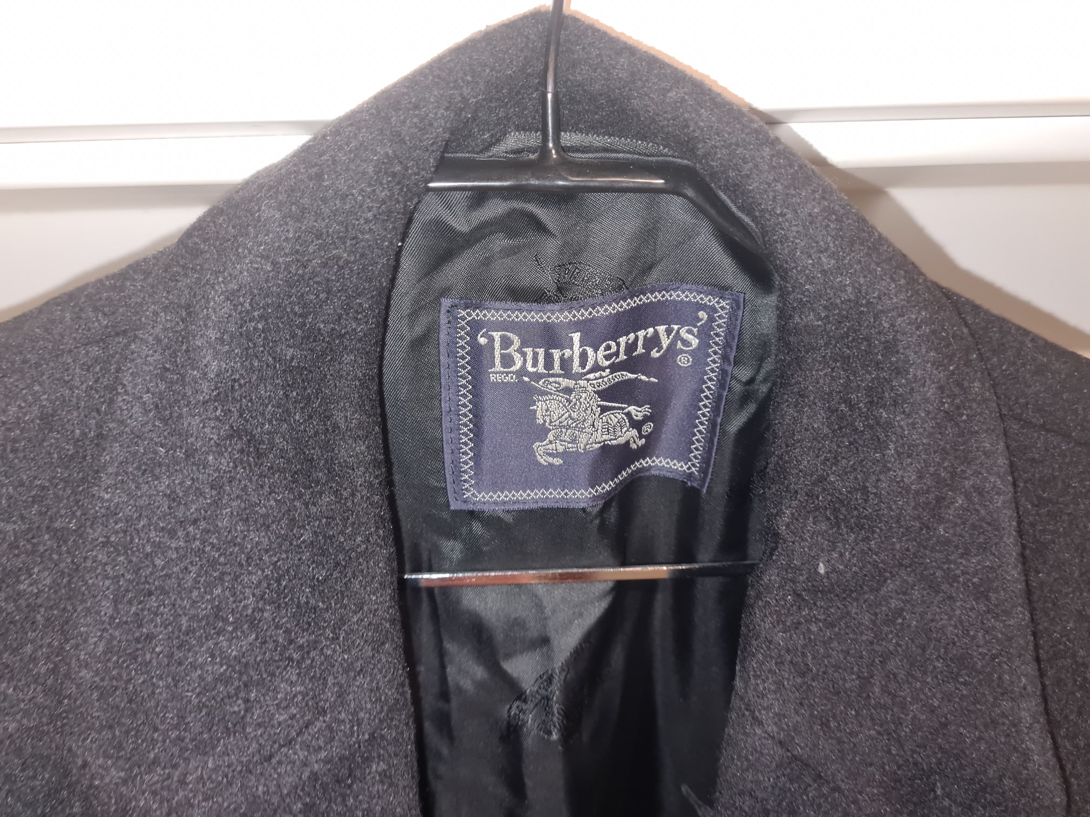 Burberry Burberry vintage long coat 🔥 wool & cashmere Size US L / EU 52-54 / 3 - 2 Thumbnail