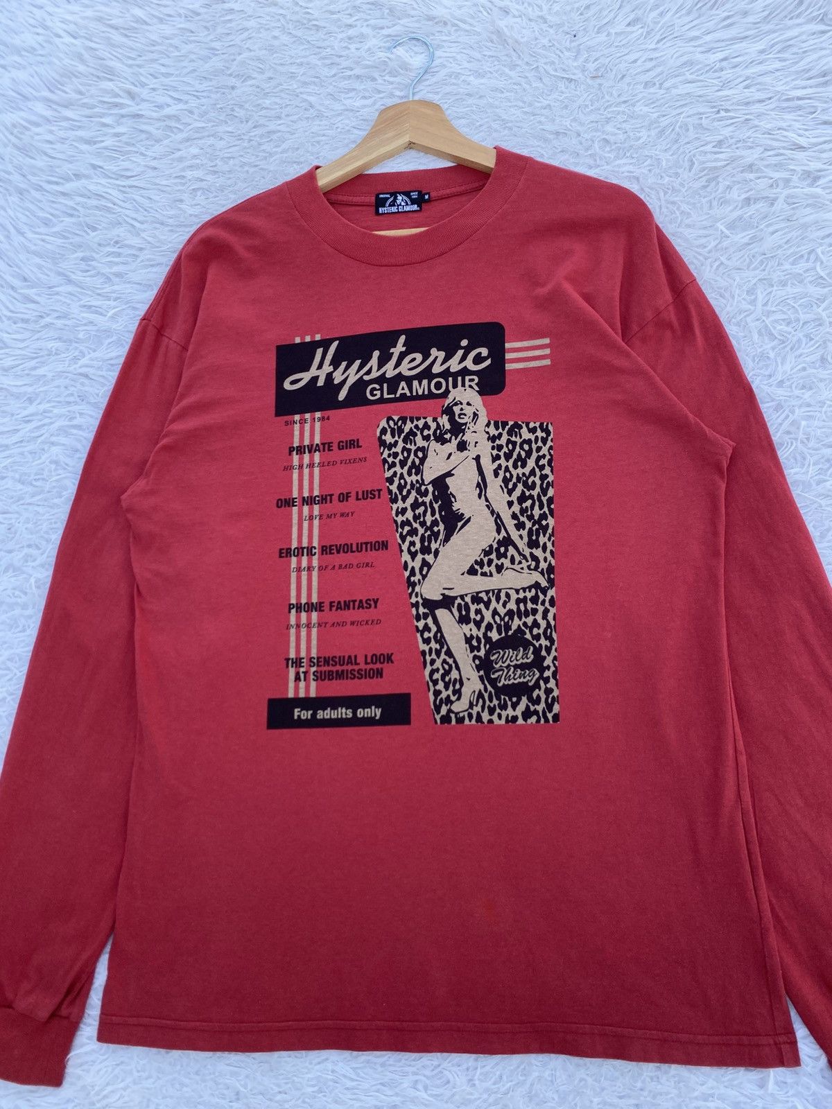 Hysteric Glamour Rare Vintage Hysteric Glamour Sexy Women Longsleeve Tshirt Size US M / EU 48-50 / 2 - 7 Thumbnail
