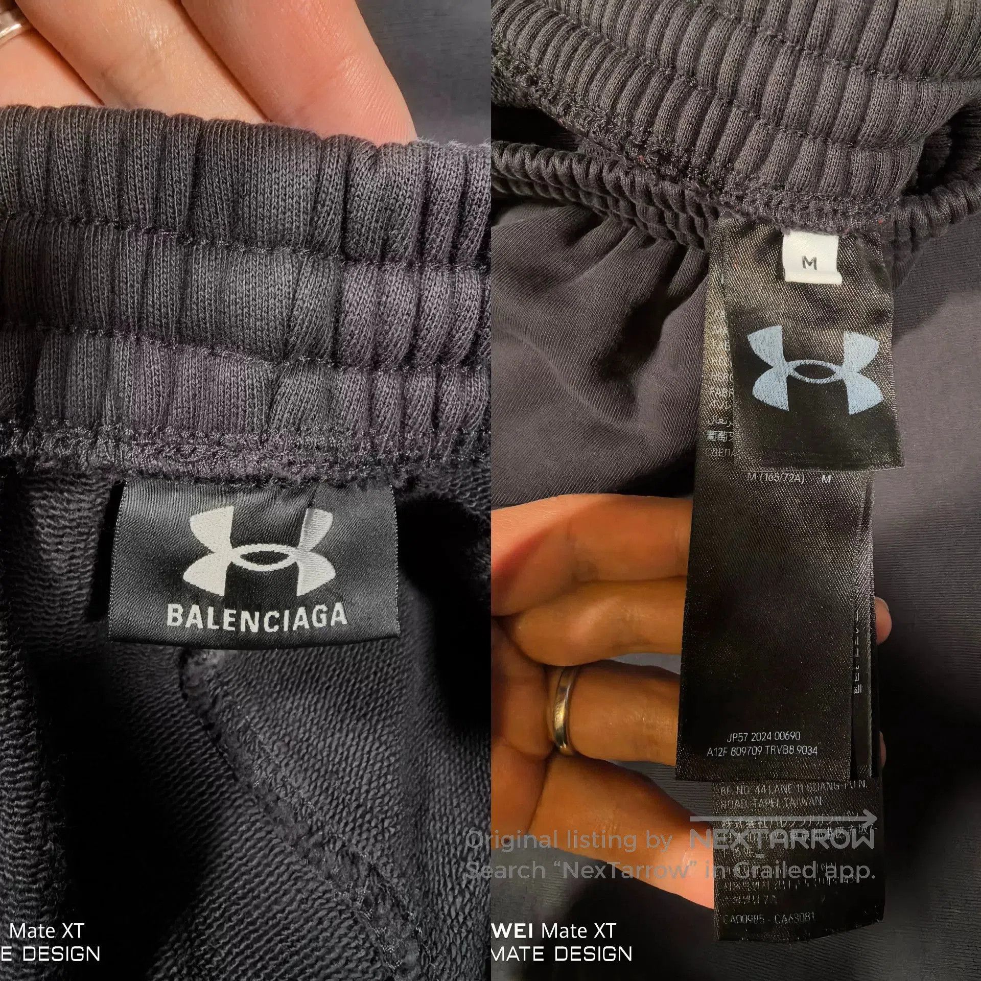 Balenciaga balenciaga under armour embroidered zip hoodie set. Size US M / EU 48-50 / 2 - 7 Thumbnail