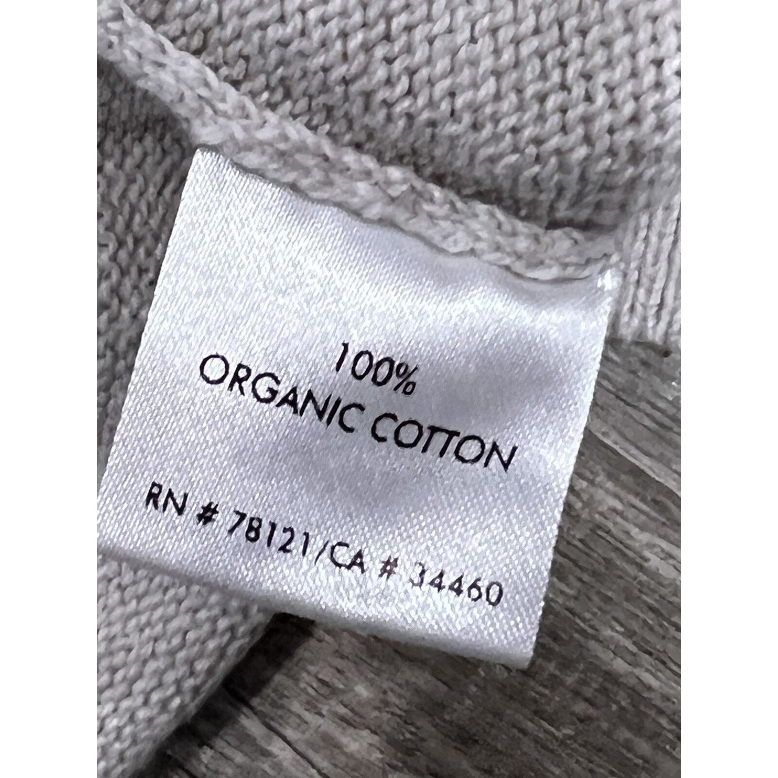 Eileen Fisher Eileen Fisher Women 100% Organic Cotton Gray Size M A000887 Size M / US 6-8 / IT 42-44 - 9 Thumbnail