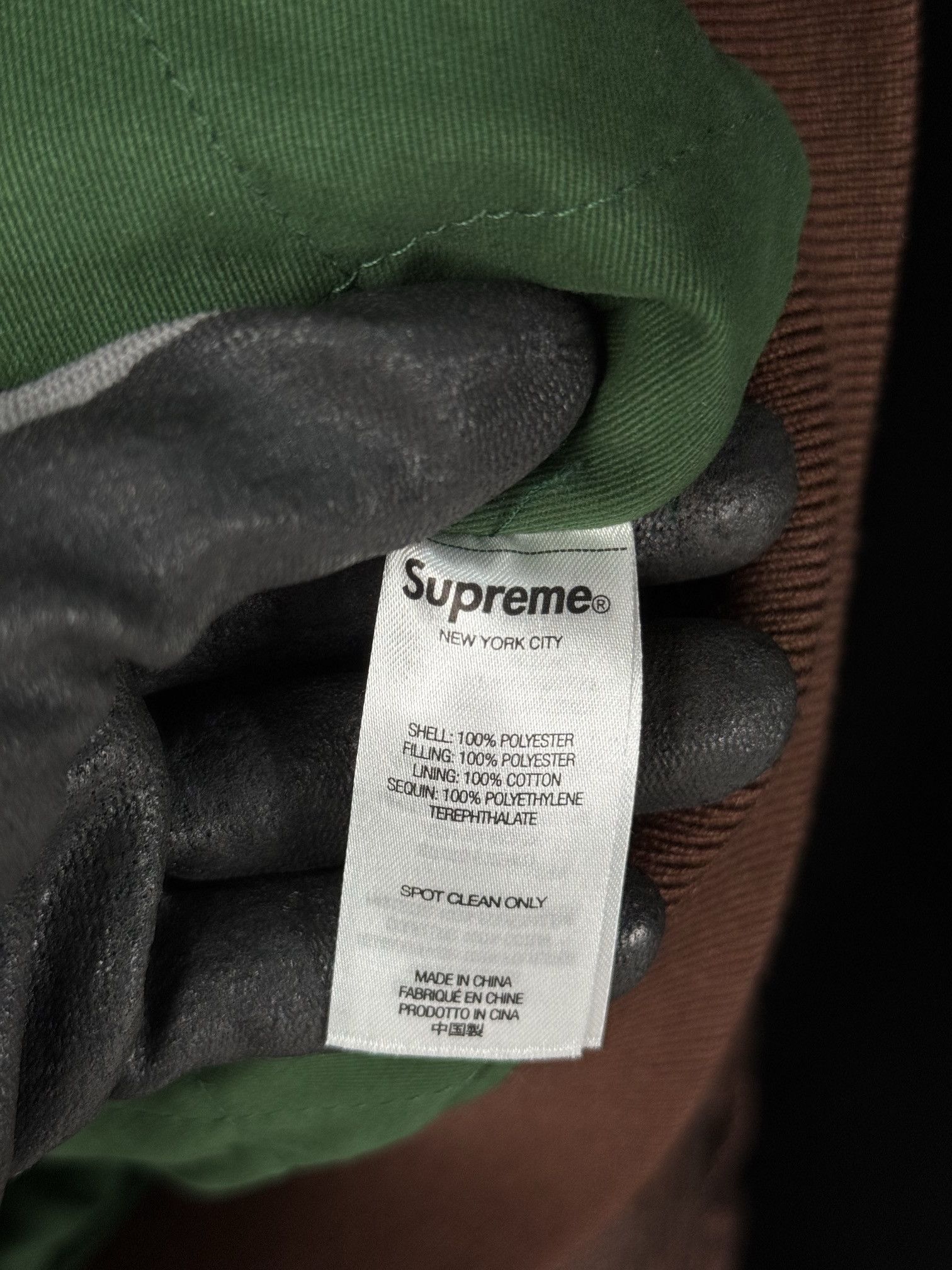 Mitchell & Ness × Supreme Supreme Mitchell & Ness Sequin Varsity Jacket Size US M / EU 48-50 / 2 - 12 Thumbnail