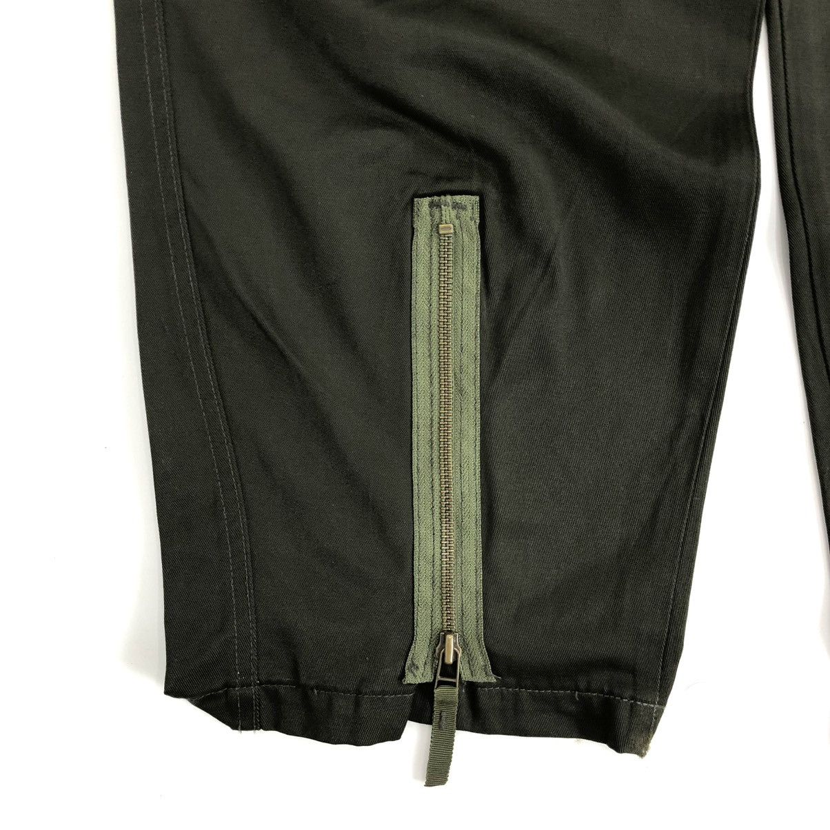 If Six Was Nine × Japanese Brand × Le Grande Bleu (L.G.B.) Vintage Bobson Big Pocket Bondage Cargo Olive Green Pants Size US 29 - 7 Thumbnail
