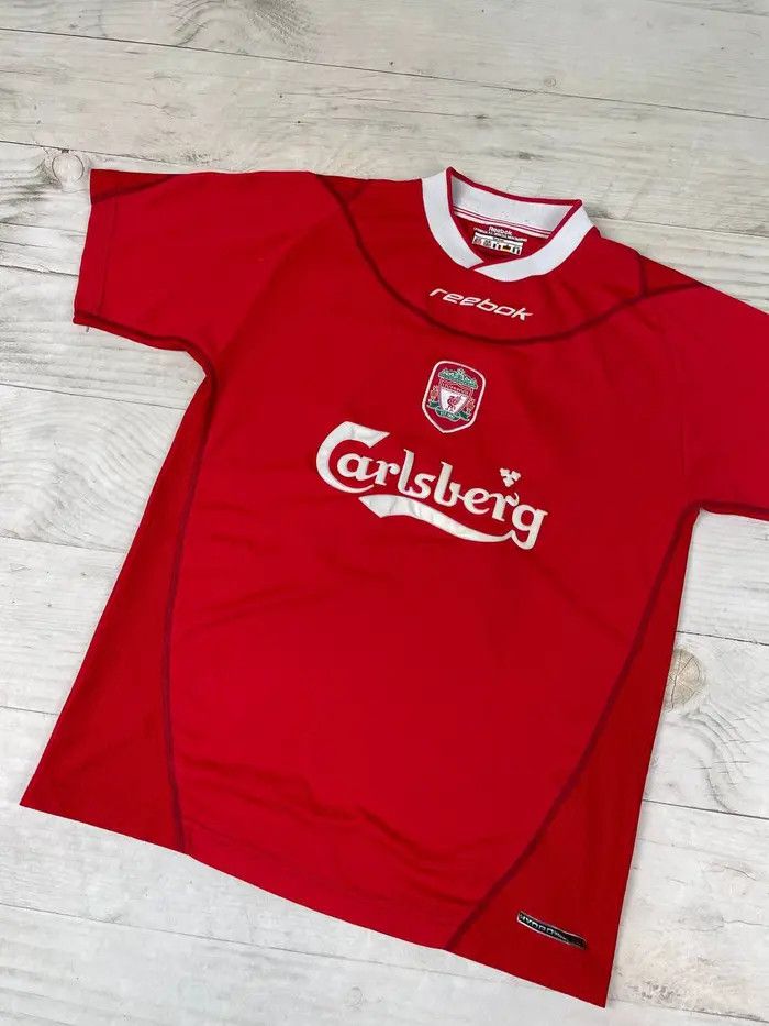 Reebok Reebok Liverpool 2002 2004 Owen #10 Home Shirt Soccer Jersey Size US S / EU 44-46 / 1 - 4 Thumbnail