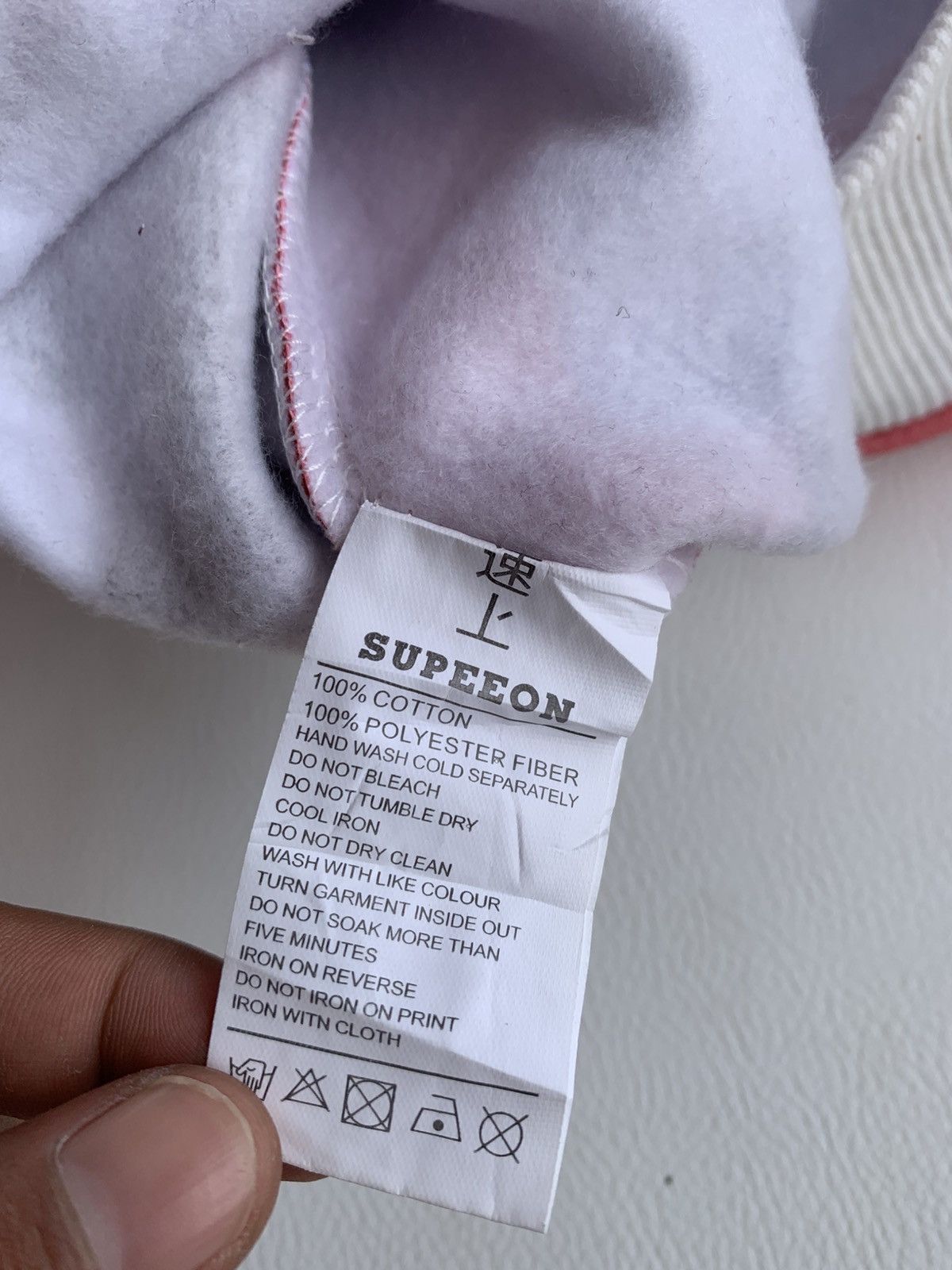 Japanese Brand AMAZING SUPEON ABSTRAC IFSIXWAS LGBSTYLE FUR HOOD Size US L / EU 52-54 / 3 - 15 Thumbnail
