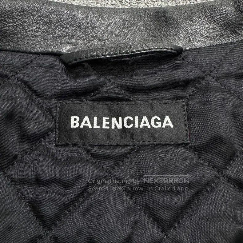 Balenciaga Balenciaga Leather Padded Jacket. Size US XXS / EU 40 - 2 Thumbnail