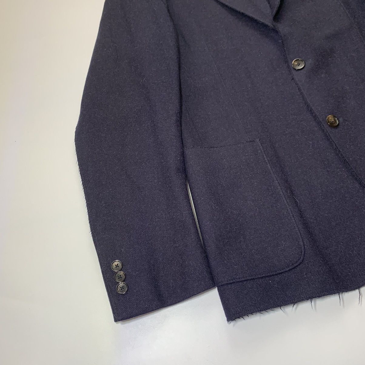 Ermenegildo Zegna Ermenegildo Zegna Trofeo Tweed Blazer Lana Wool Size 52L - 7 Thumbnail