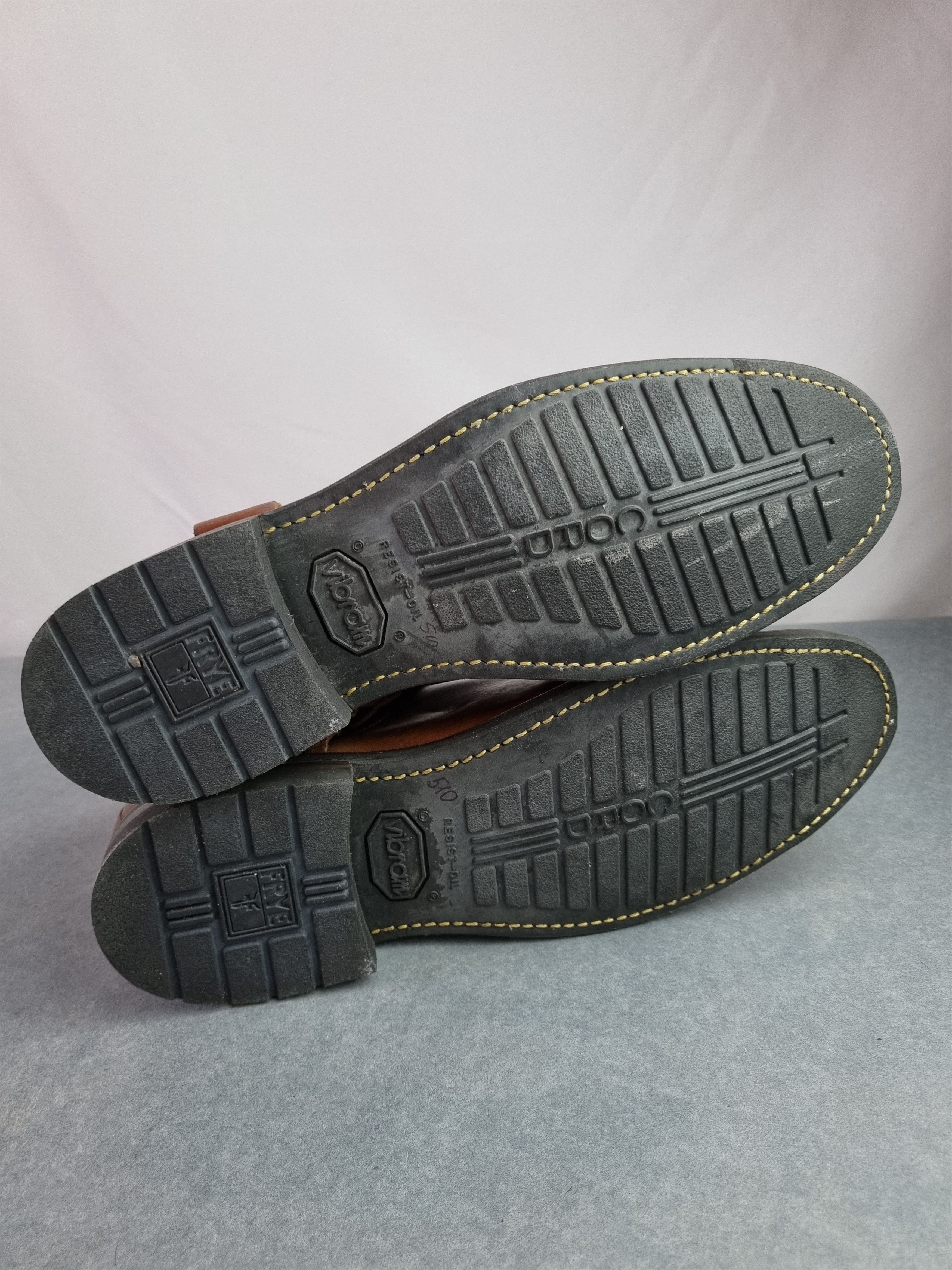 Frye × Vibram Frye Mexican Cowboy Leather Vibram Resist-Oil Boots Size US 9.5 / EU 42-43 - 14 Thumbnail