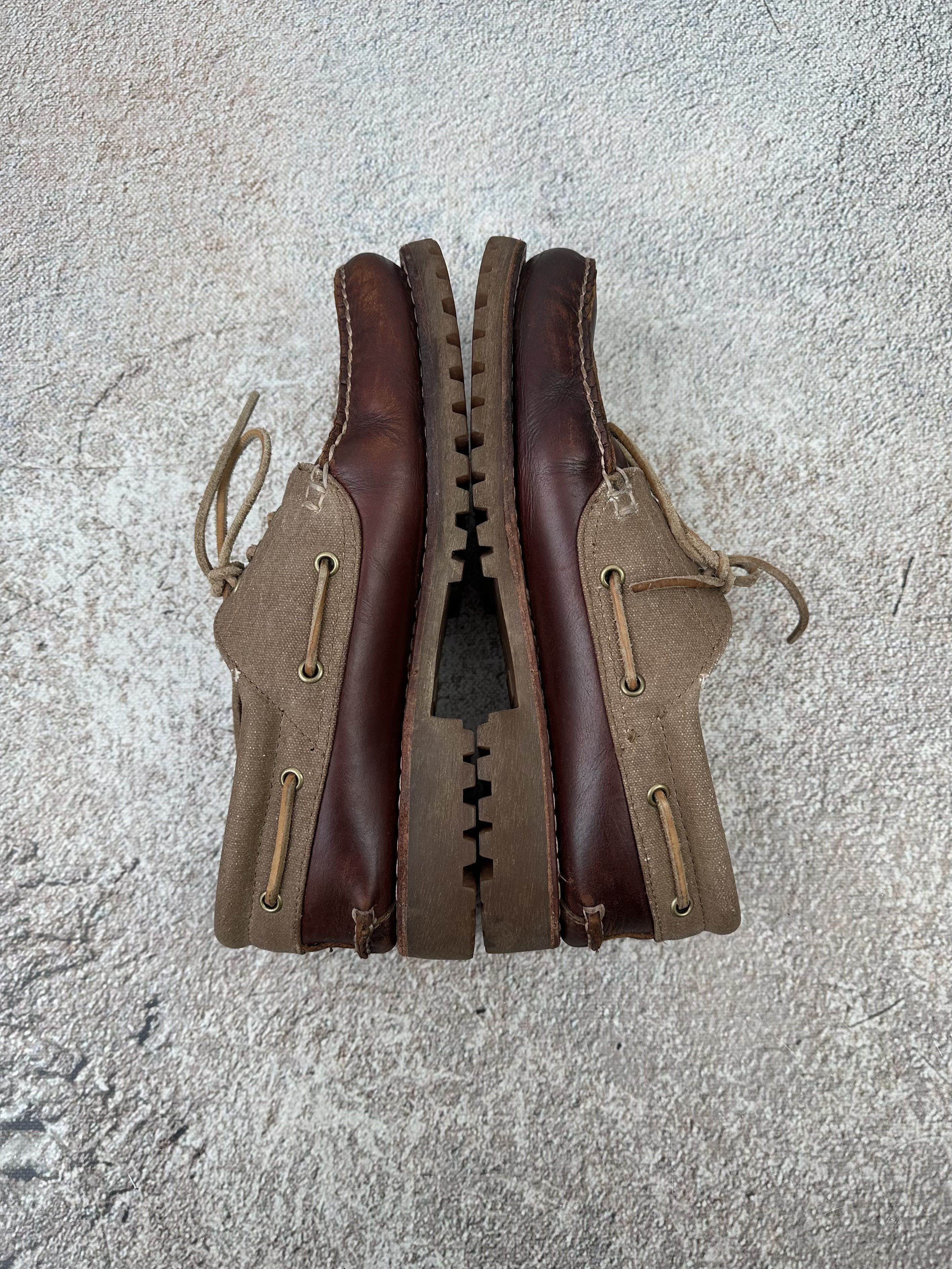 Timberland × Vintage Timberland Authentics 3 EYE Classic Leather Shoes Loafers Size US 10 / EU 43 - 5 Thumbnail