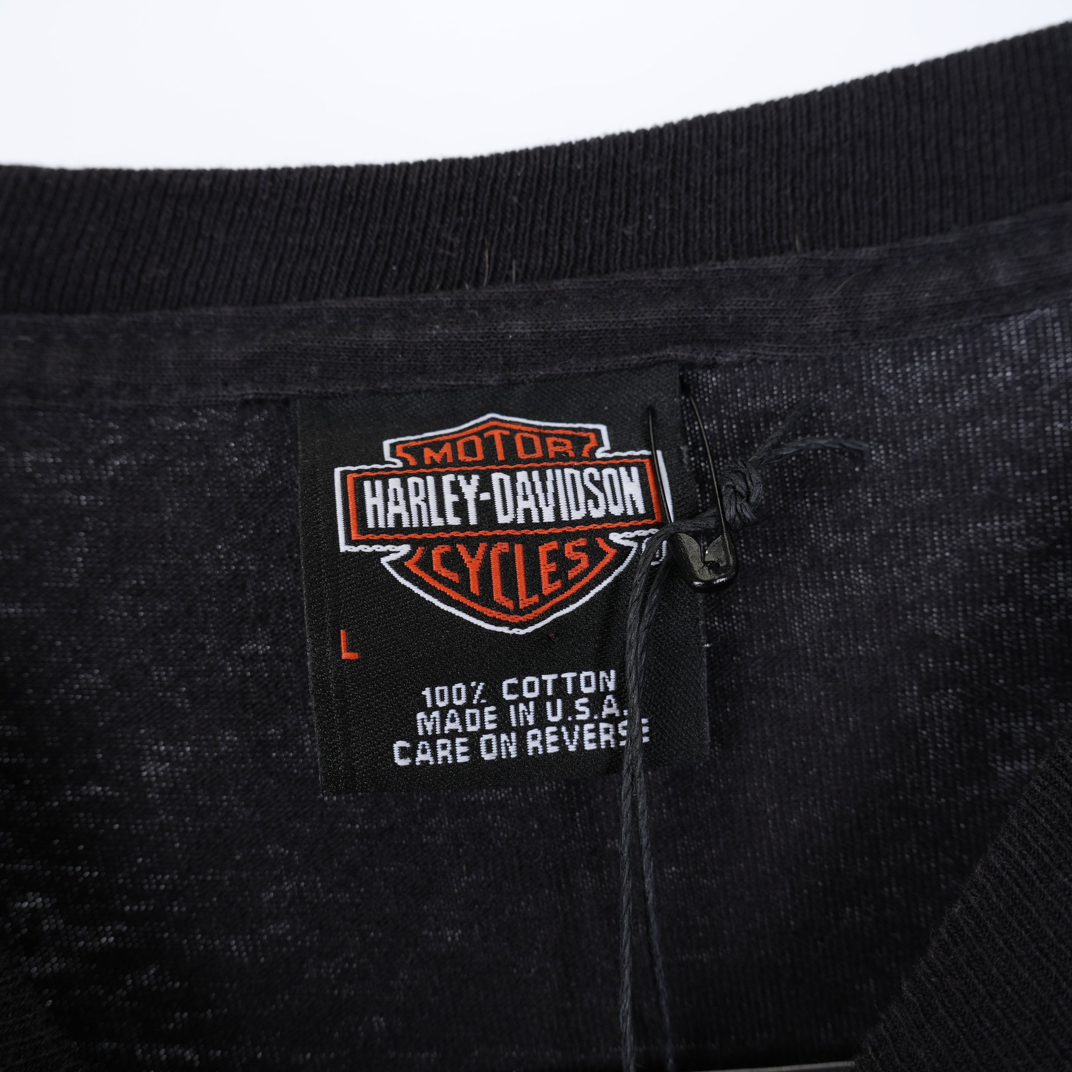 Vintage VINTAGE HARLEY DAVIDSON SPIDER LONG SLEEVE T-SHIRT Size US L / EU 52-54 / 3 - 4 Thumbnail