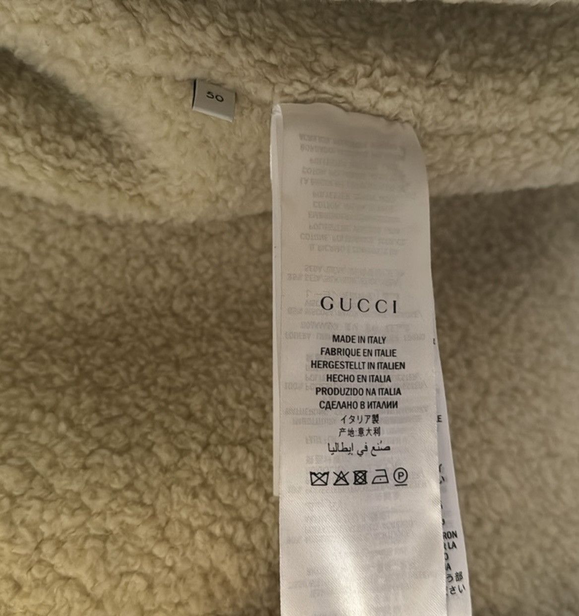 Gucci Gucci Embroidered Tiger Patch Shearling Denim Jacket Size 50 Size US M / EU 48-50 / 2 - 5 Thumbnail