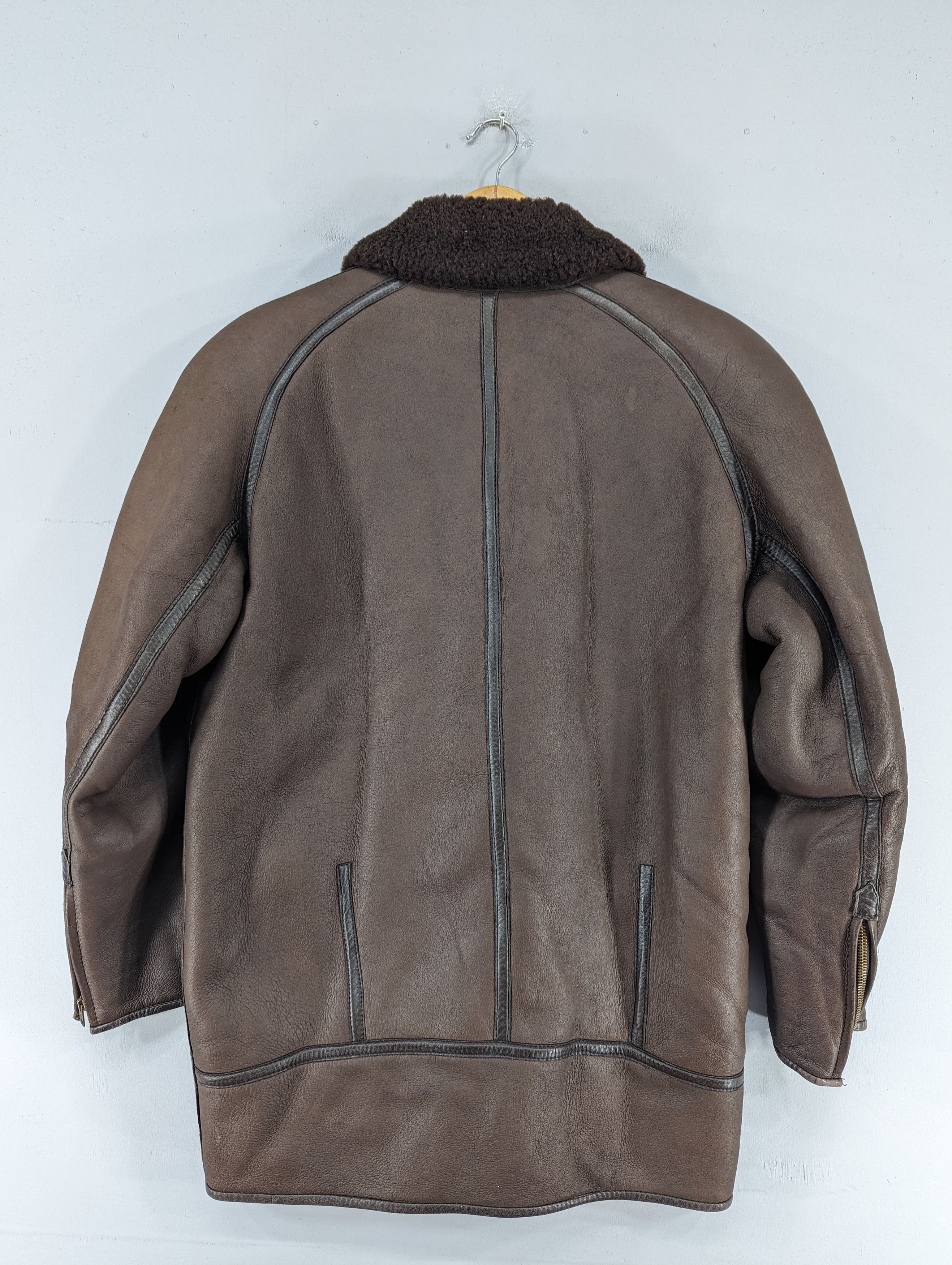 Kenzo Vintage Kenzo Paris Shearling Sherpa Leather Jacket Size US M / EU 48-50 / 2 - 15 Thumbnail