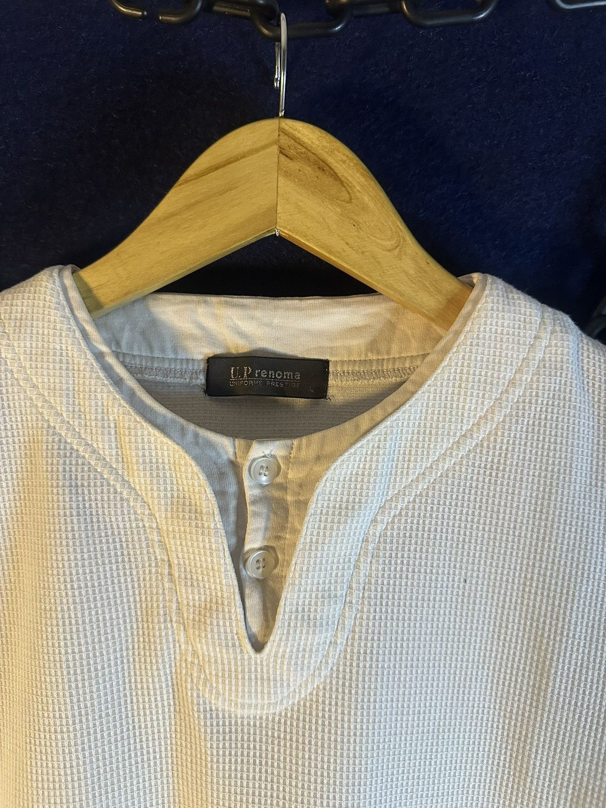 Raf Simons Japanese U.PRenoma DoubleLayer Thermal Tee Raff Simons style Size US L / EU 52-54 / 3 - 3 Thumbnail