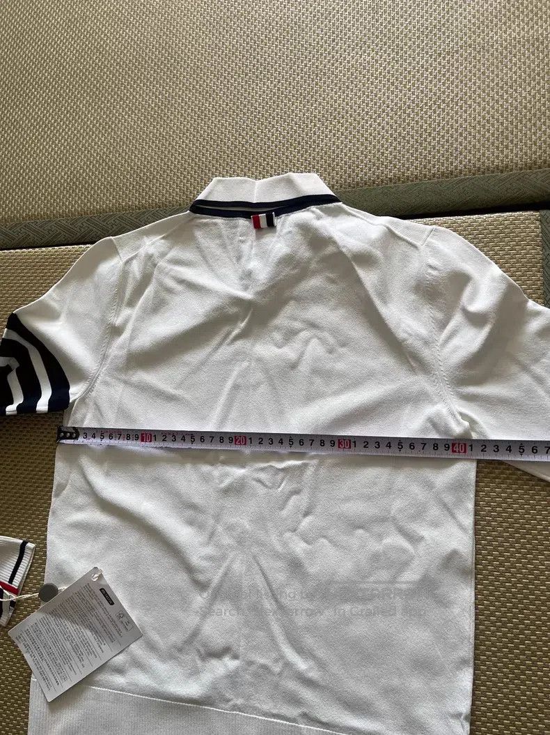 Thom Browne Thom Browne White Long Sleeve Size US XL / EU 56 / 4 - 6 Thumbnail