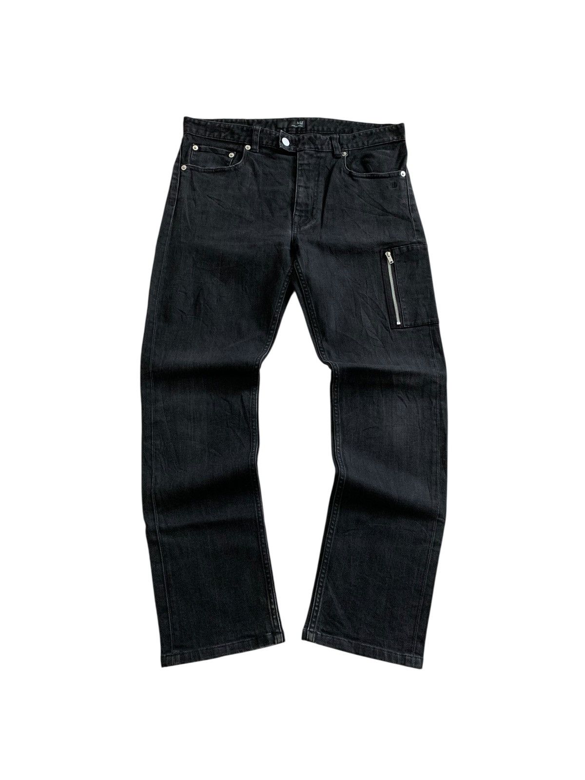 Undercover Uniqlo Undercover Jun Takahashi Black Wash Jeans Size US 30 / EU 46 - 1 Thumbnail