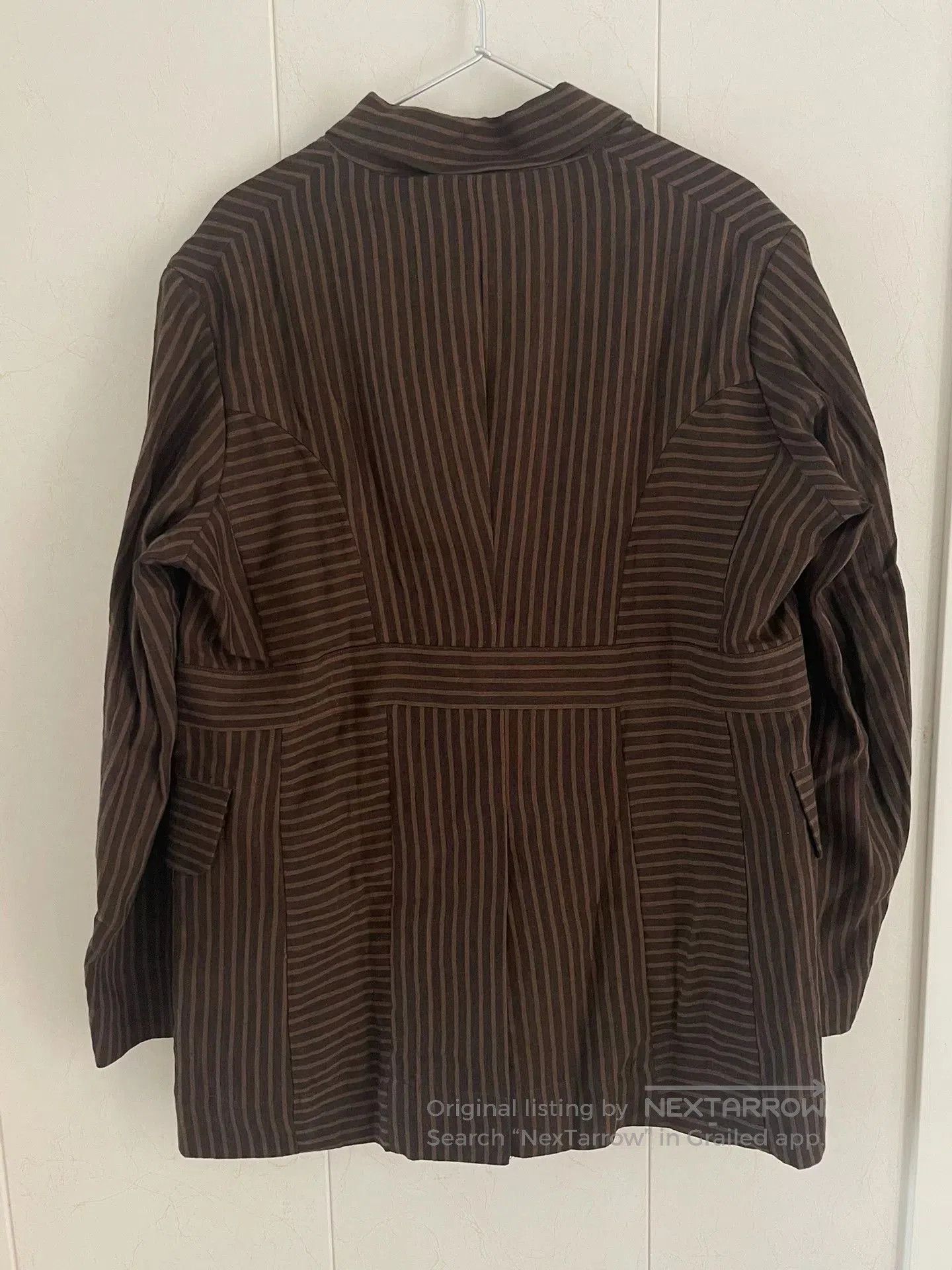 John Alexander Skelton John Alexander Skelton 22SS Linen Stripe Jacket. Size US M / EU 48-50 / 2 - 2 Thumbnail