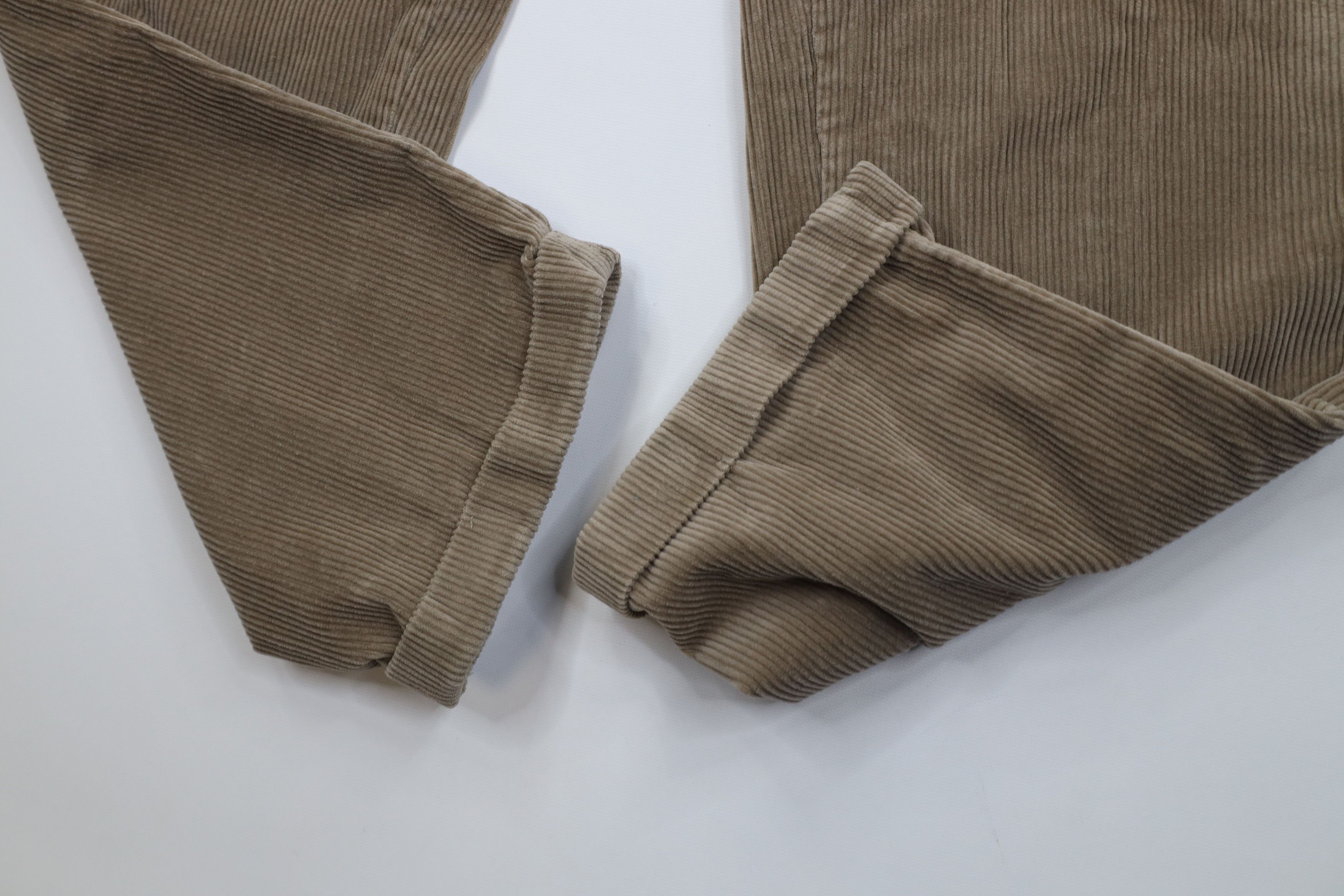 Vintage Vintage 90s Y2K Streetwear Pleated Corduroy Chino Pants Size US 34 / EU 50 - 6 Thumbnail