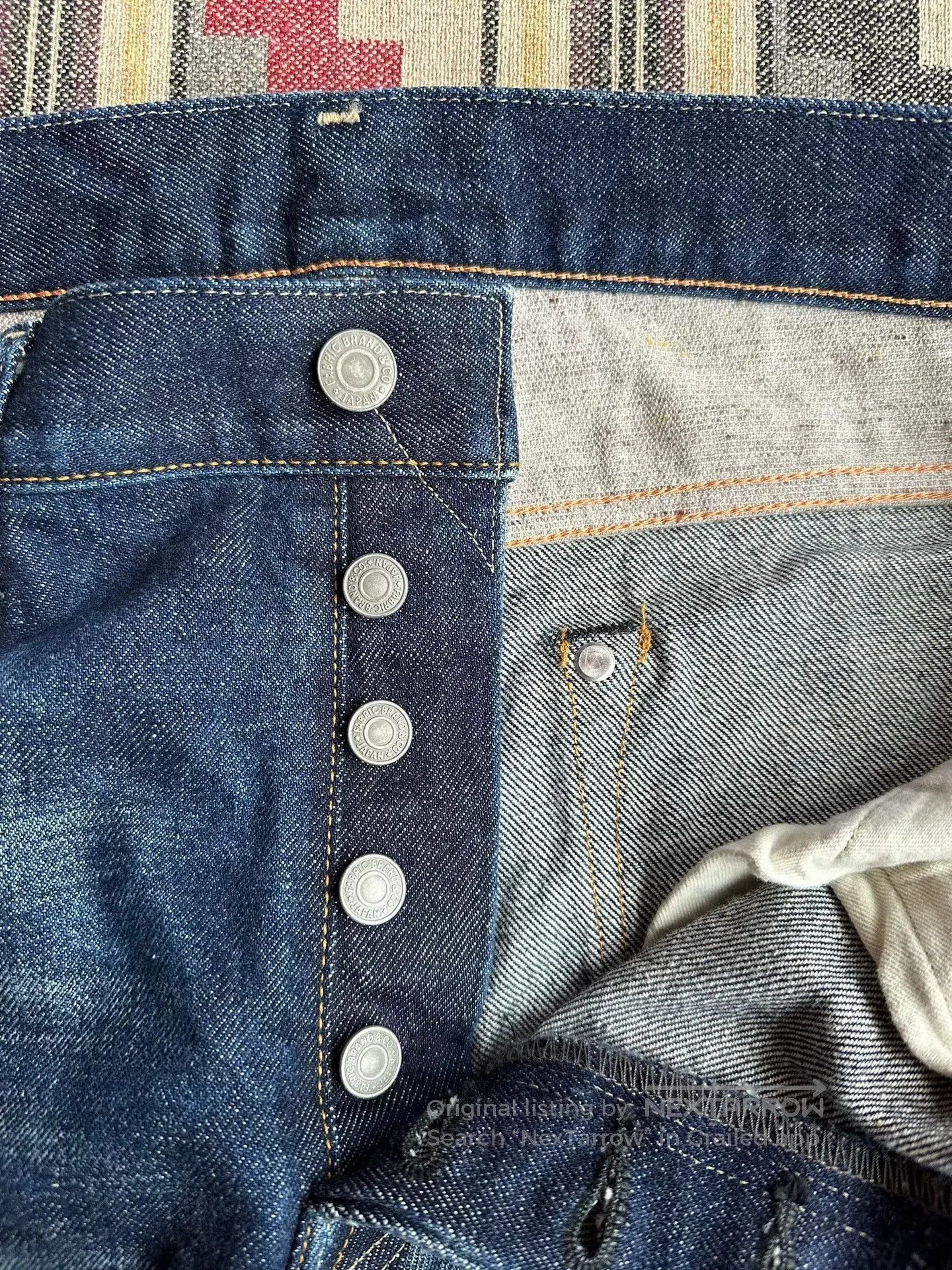 Fabric Brand & Co. Fabric Brand&Co Selvage Denim Pants. Size US 34 / EU 50 - 3 Thumbnail