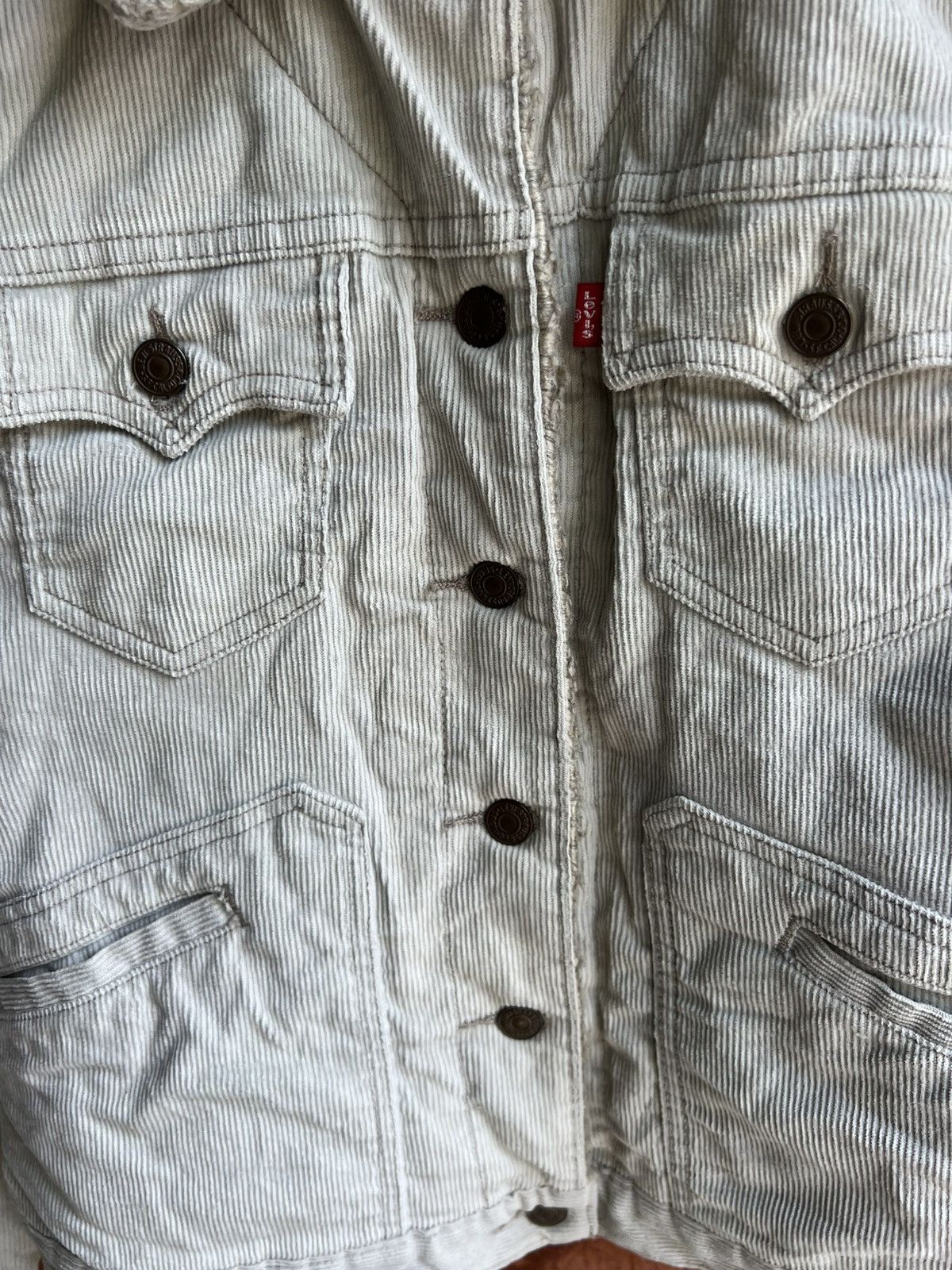 Levi's Levis Corduroy Jacket (L Kids) Size L / US 10 / IT 46 - 2 Thumbnail