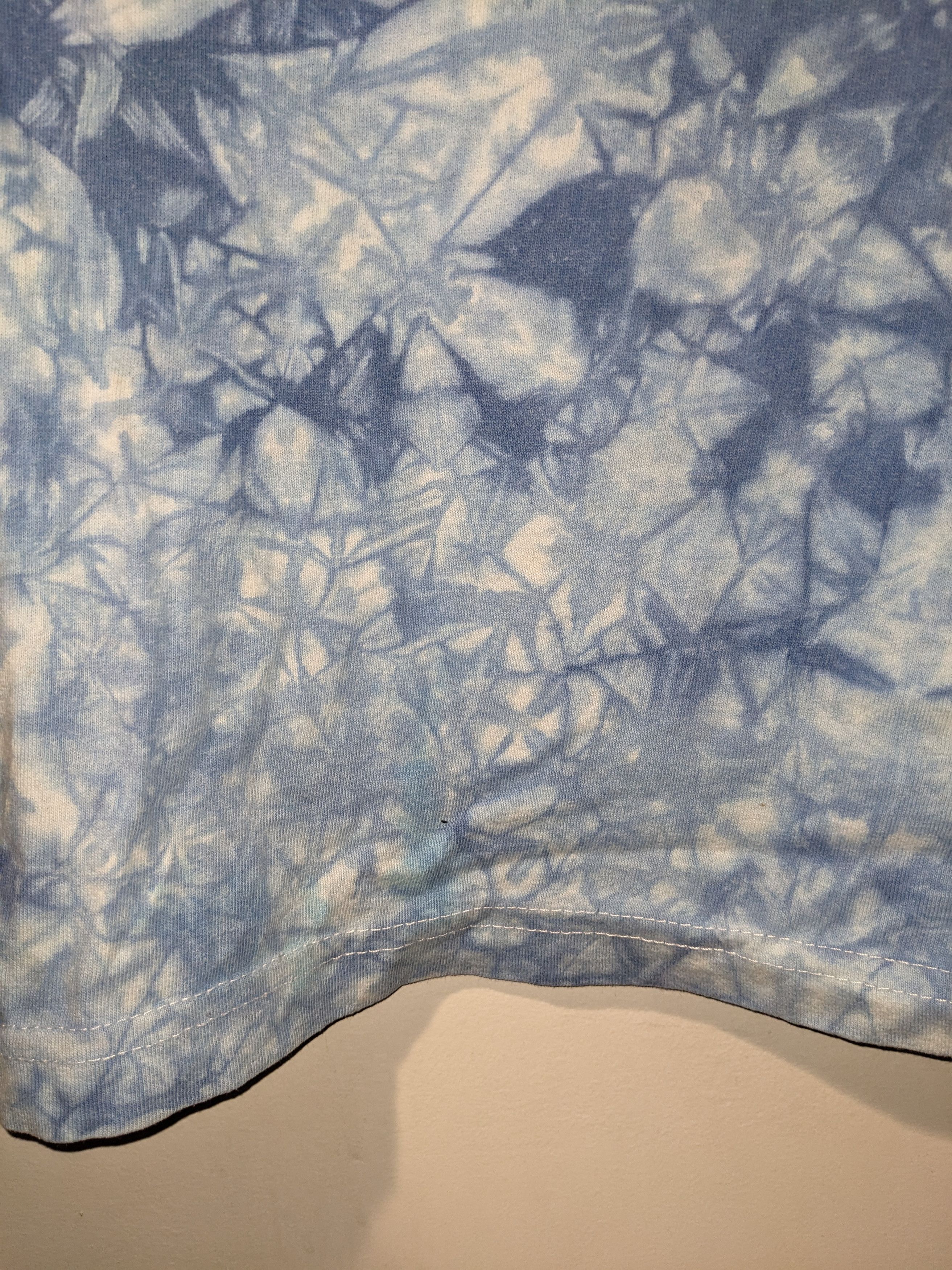 Fruit Of The Loom Vintage 90s Dolphins Animal Nature Blue Large T-Shirt Size US L / EU 52-54 / 3 - 12 Thumbnail