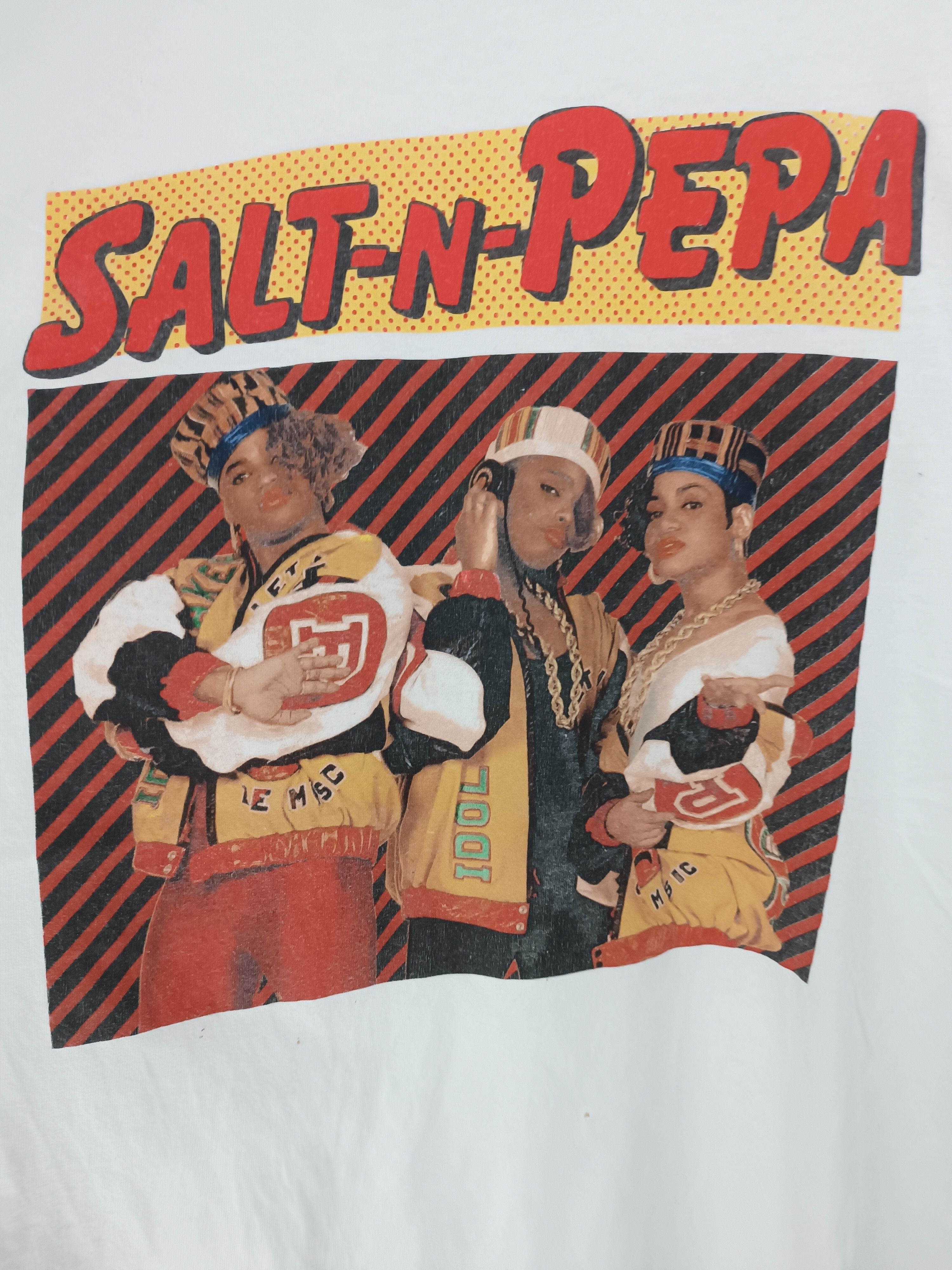Rap Tees VINTAGE SALT N PEPA RAP HIP HOP TEE TLC MISSY SNOOP Size US L / EU 52-54 / 3 - 11 Thumbnail