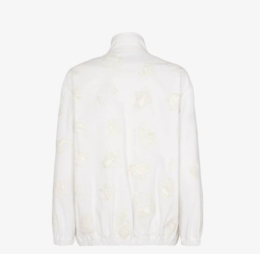 Fendi o1loc1c0824 Blouson in White Size US XS / EU 42 / 0 - 2 Thumbnail