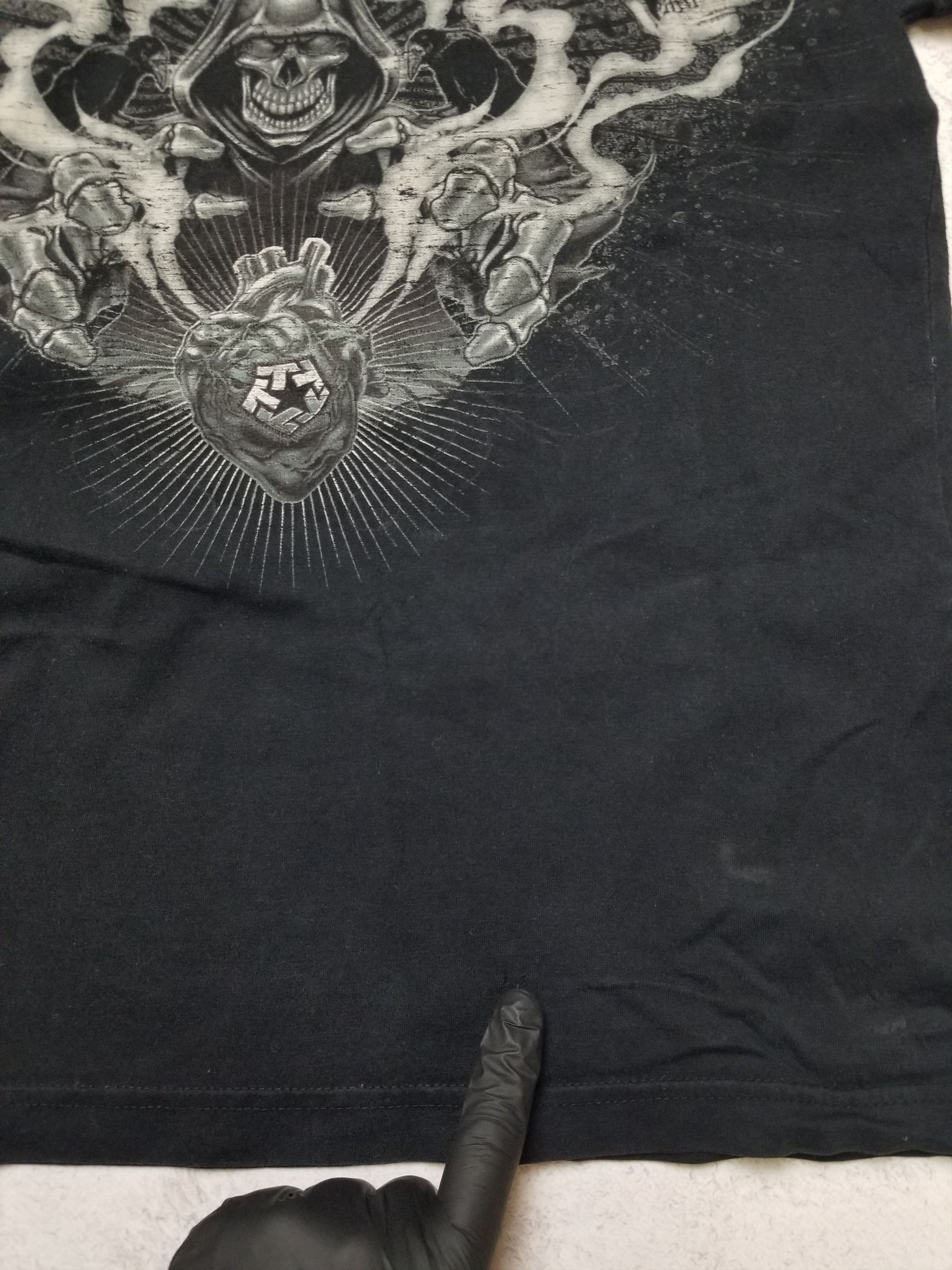 Tribal Streetwear VTG Y2K Rare Tribal Gear Skulls Graphic Short Sleeve T-shirt Size M / US 6-8 / IT 42-44 - 14 Thumbnail