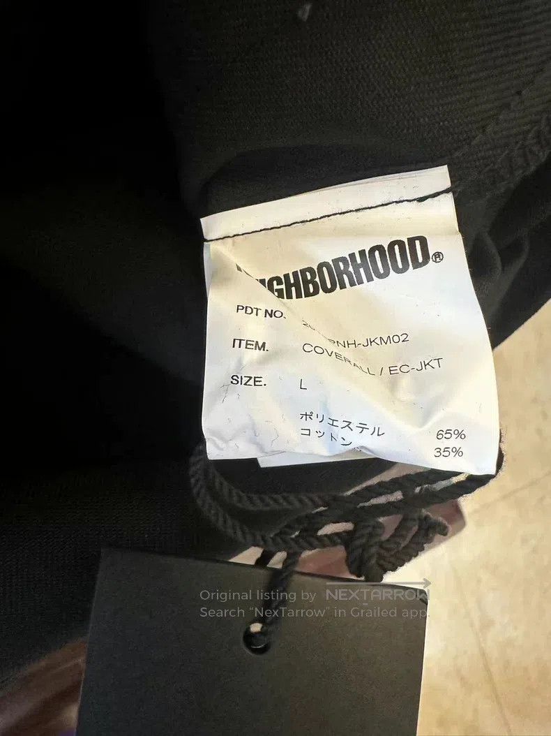Neighborhood Neighborhood Black Work Jacket Size US L / EU 52-54 / 3 - 8 Thumbnail