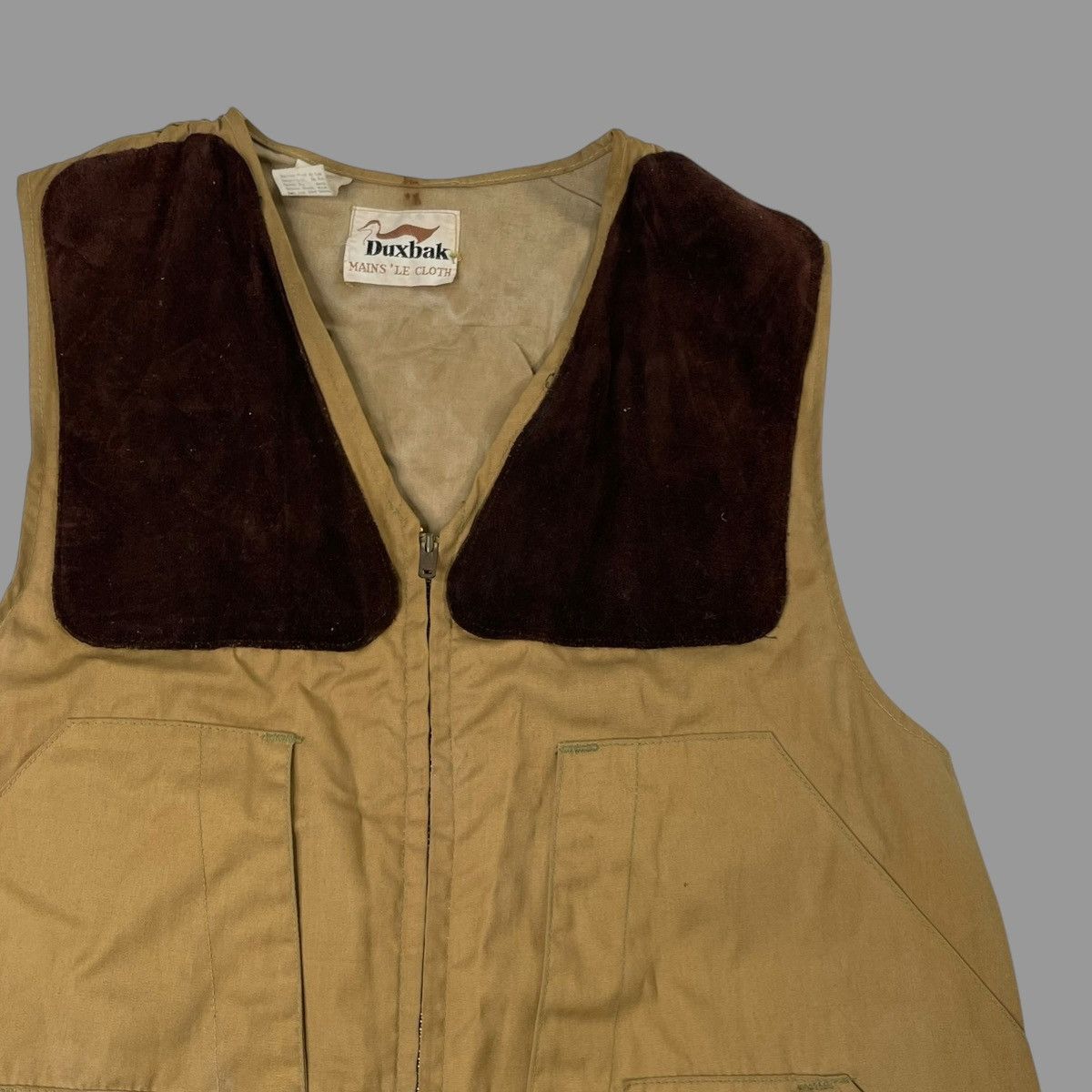 Vintage Vintage 1960s zip up hunting vest Size US L / EU 52-54 / 3 - 2 Thumbnail