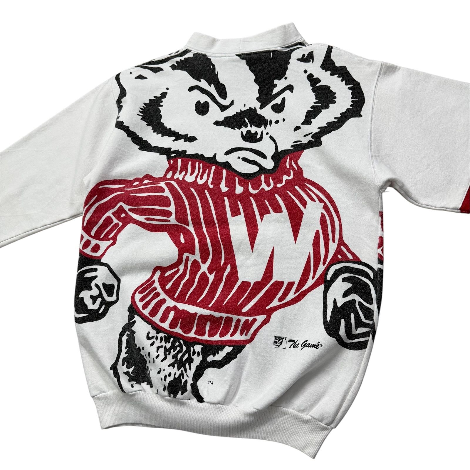 NCAA VTG 90s WISCONSIN BADGERS THE GAME AOP SWEATSHIRT Size US M / EU 48-50 / 2 - 3 Thumbnail