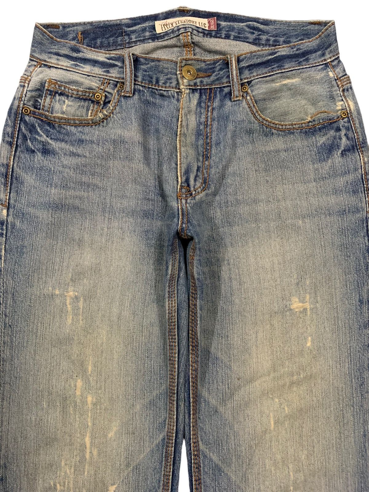 Aeropostale Vintage Aeropostale Mud Wash Distressed Grunge Jeans Size US 30 / EU 46 - 3 Thumbnail