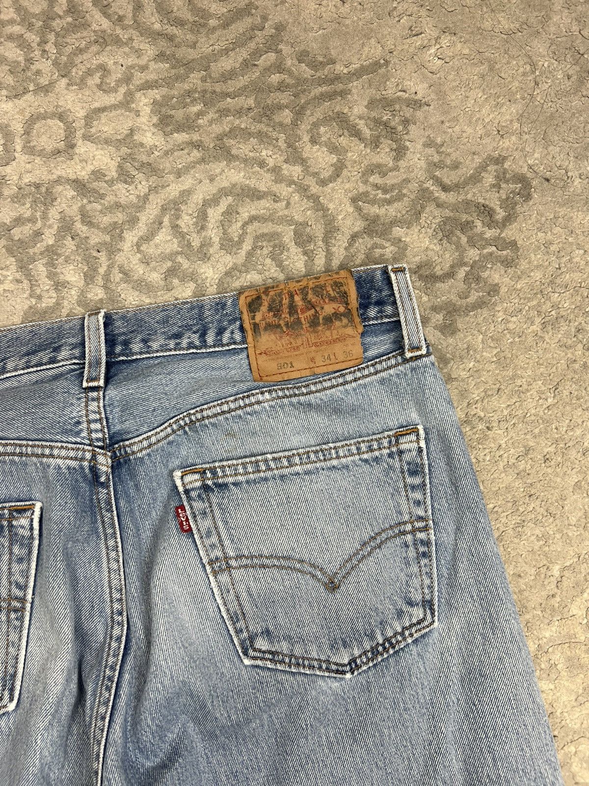 Levi's Unique Levi's 501 Engineered Japan Wide Leg Jeans 90’s Size US 34 / EU 50 - 7 Thumbnail