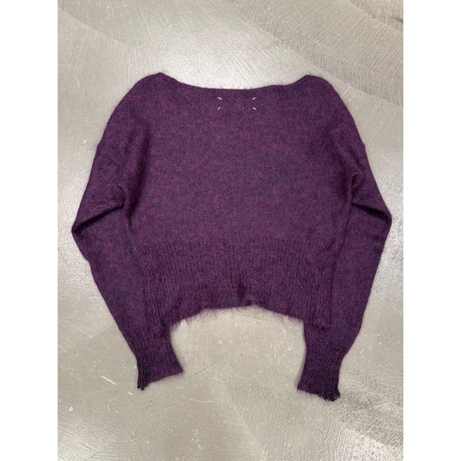 Maison Margiela A/W2004 Maison Margiela mohair loose knit Size L / US 10 / IT 46 - 2 Thumbnail
