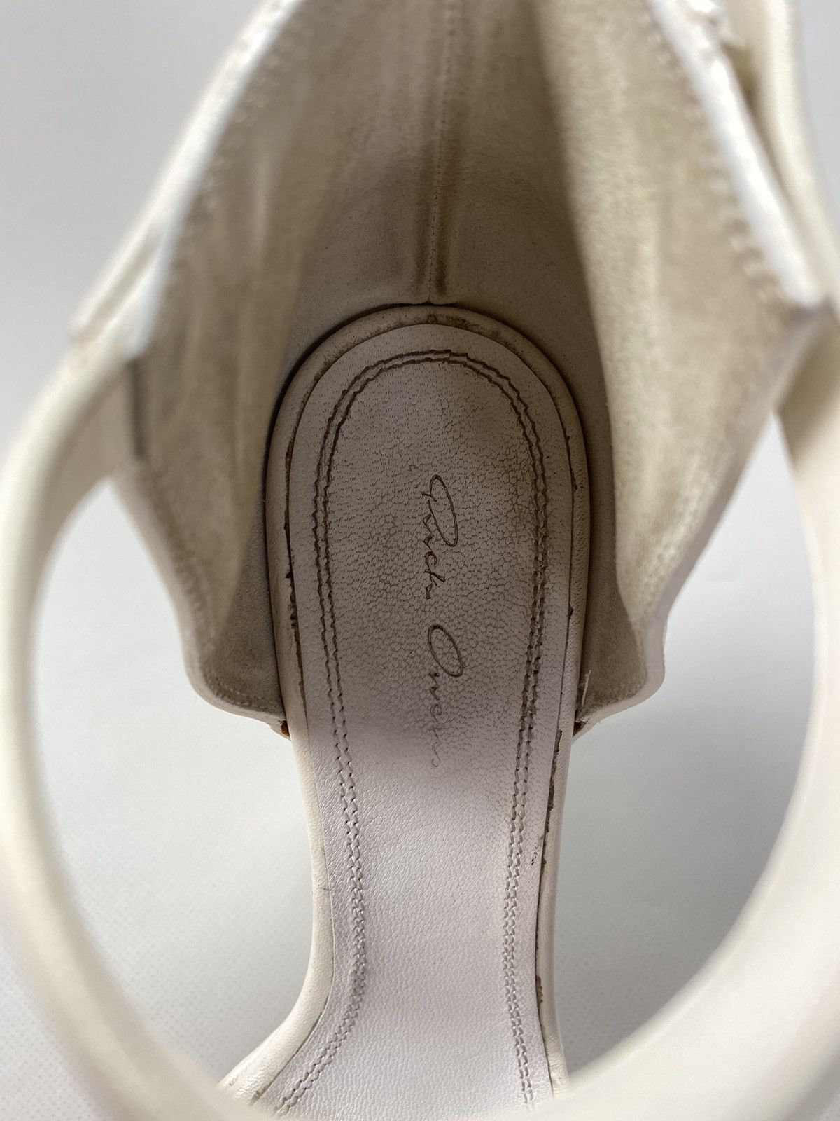 Rick Owens Rick Owens avant-garde ladies leather platform heels sandals Size US 9 / IT 39 - 19 Thumbnail