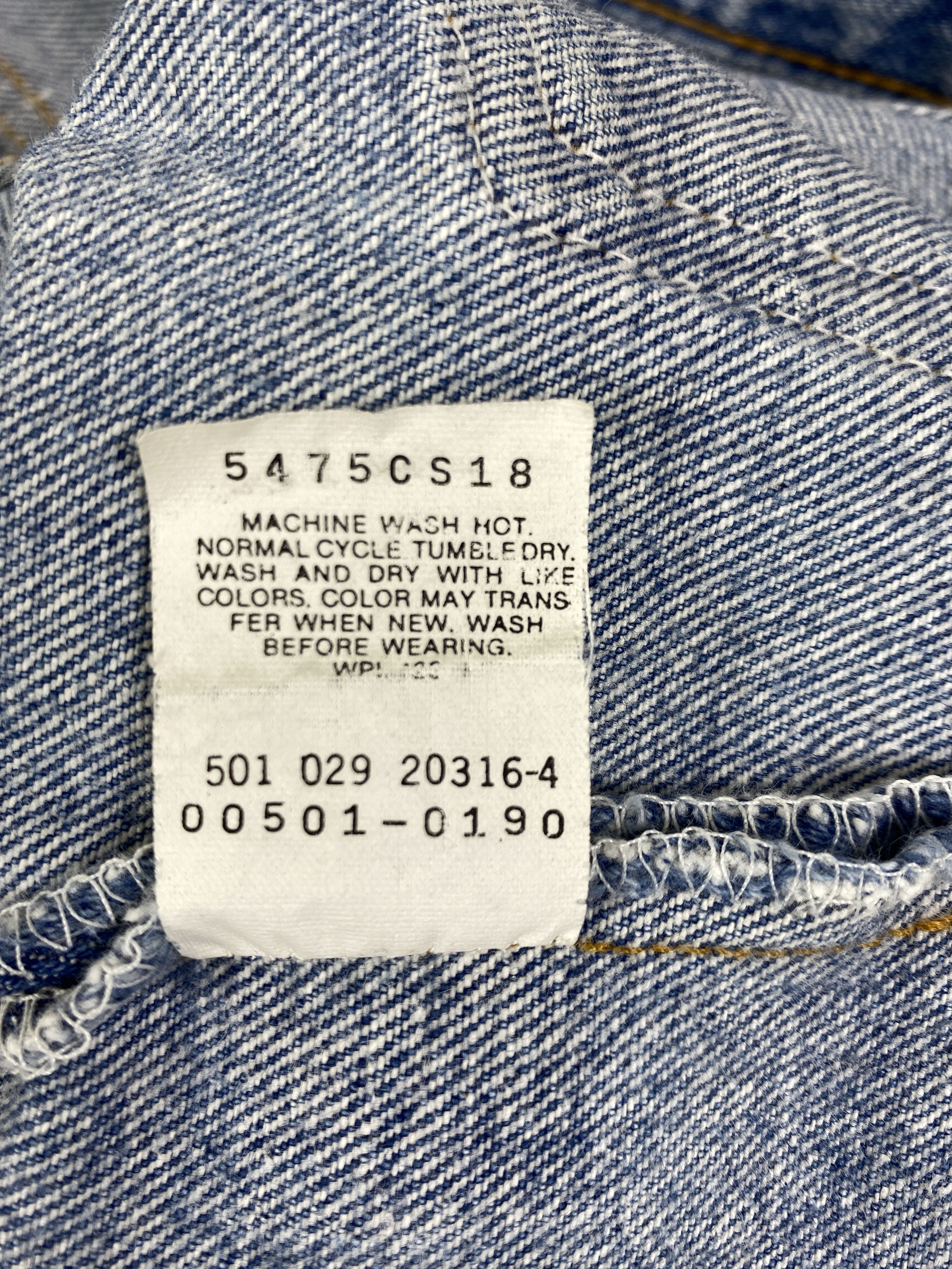 Japanese Brand Light Blue Vintage Levis 501 Jeans 28x31 - JN3192 Size US 28 / EU 44 - 9 Thumbnail