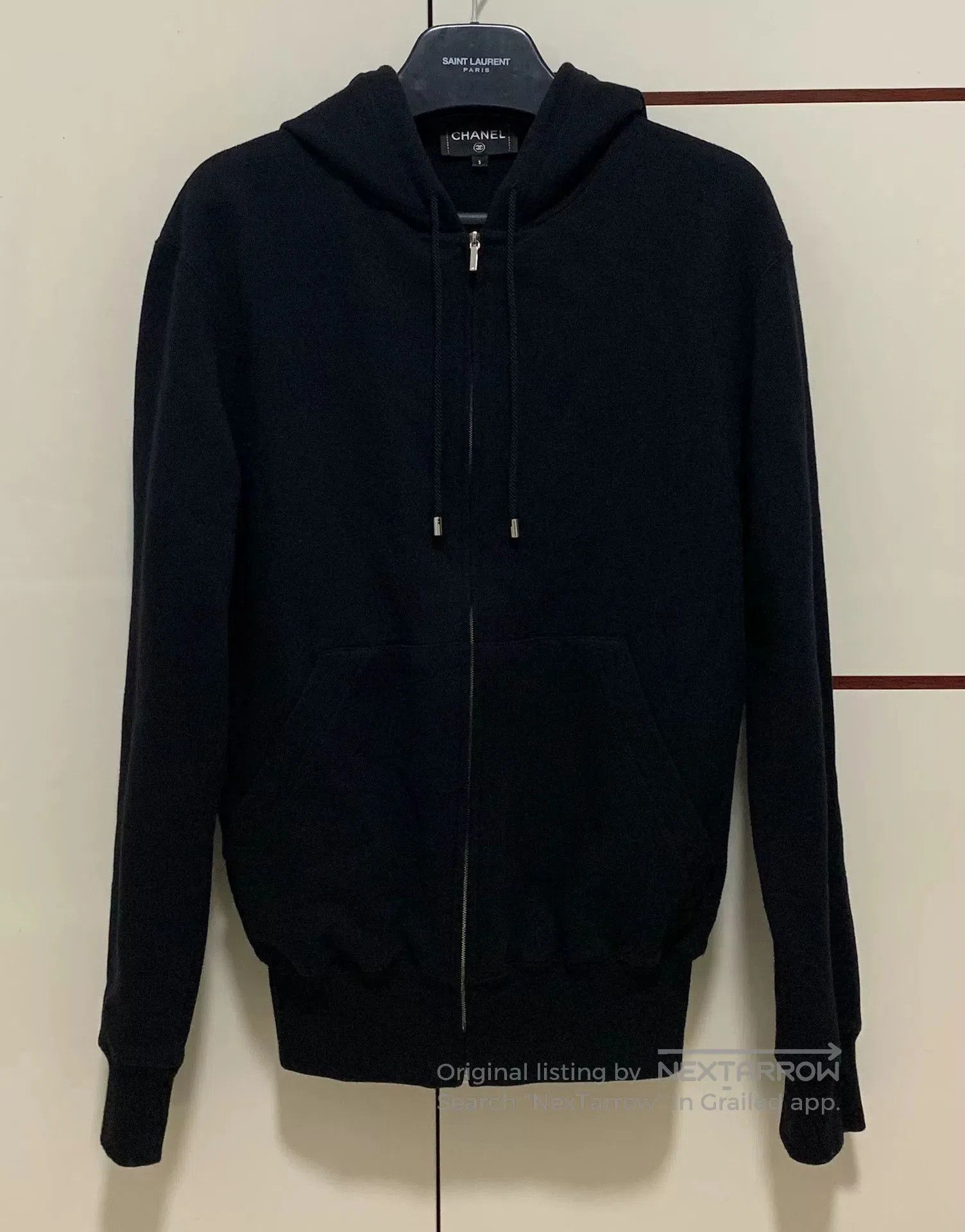 Chanel Chanel Black Graffiti Sequin Hooded Sweatshirt. Size S / US 4 / IT 40 - 2 Thumbnail
