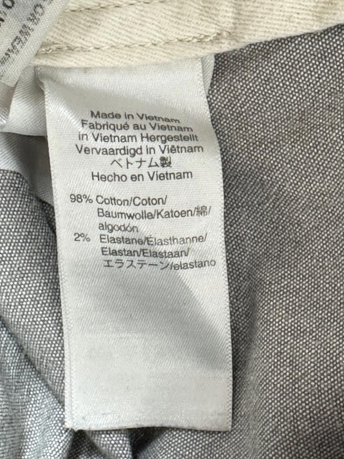 J.Crew J. Crew Men's 32/30 Gray Stretch 484 Slim Chinos Size US 32 / EU 48 - 11 Thumbnail