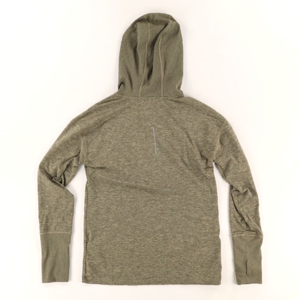 Nike Nike Dri-Fit Element High Stretch Heather Hoodie Green Women's S Shirt Size S / US 4 / IT 40 - 4 Thumbnail