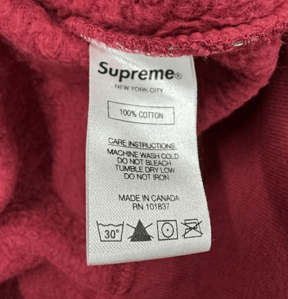 Supreme SUPREME 18SS Repeat Zip Up Hooded Sweatshirt/ Size US M / EU 48-50 / 2 - 4 Thumbnail
