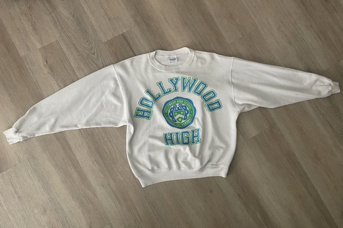 Hanes × Vintage Vintage Hollywood High Crewneck Size US XL / EU 56 / 4 - 2 Thumbnail